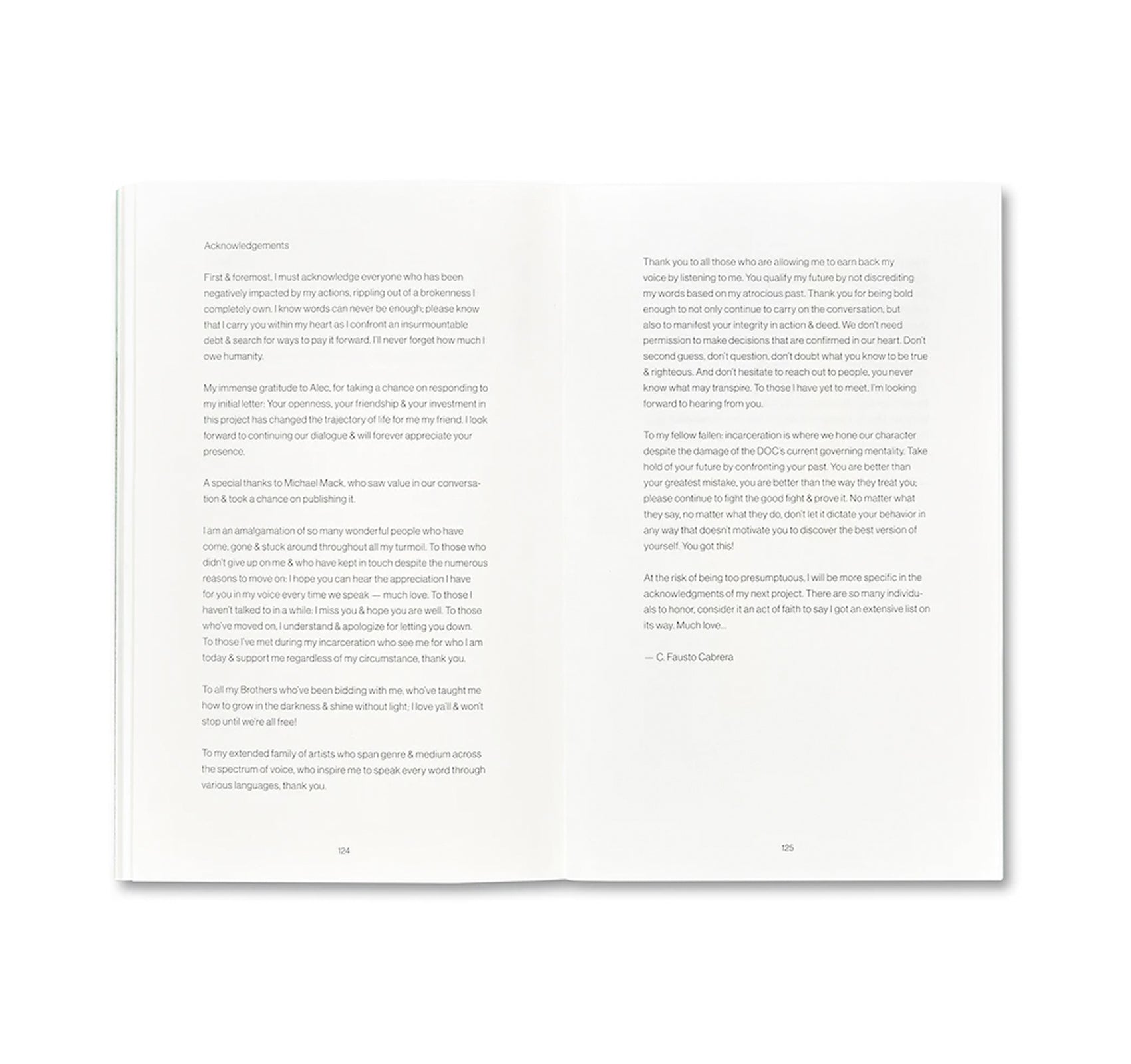 THE PARAMETERS OF OUR CAGE by C. Fausto Cabrera, Alec Soth [UPDATED EDITION]