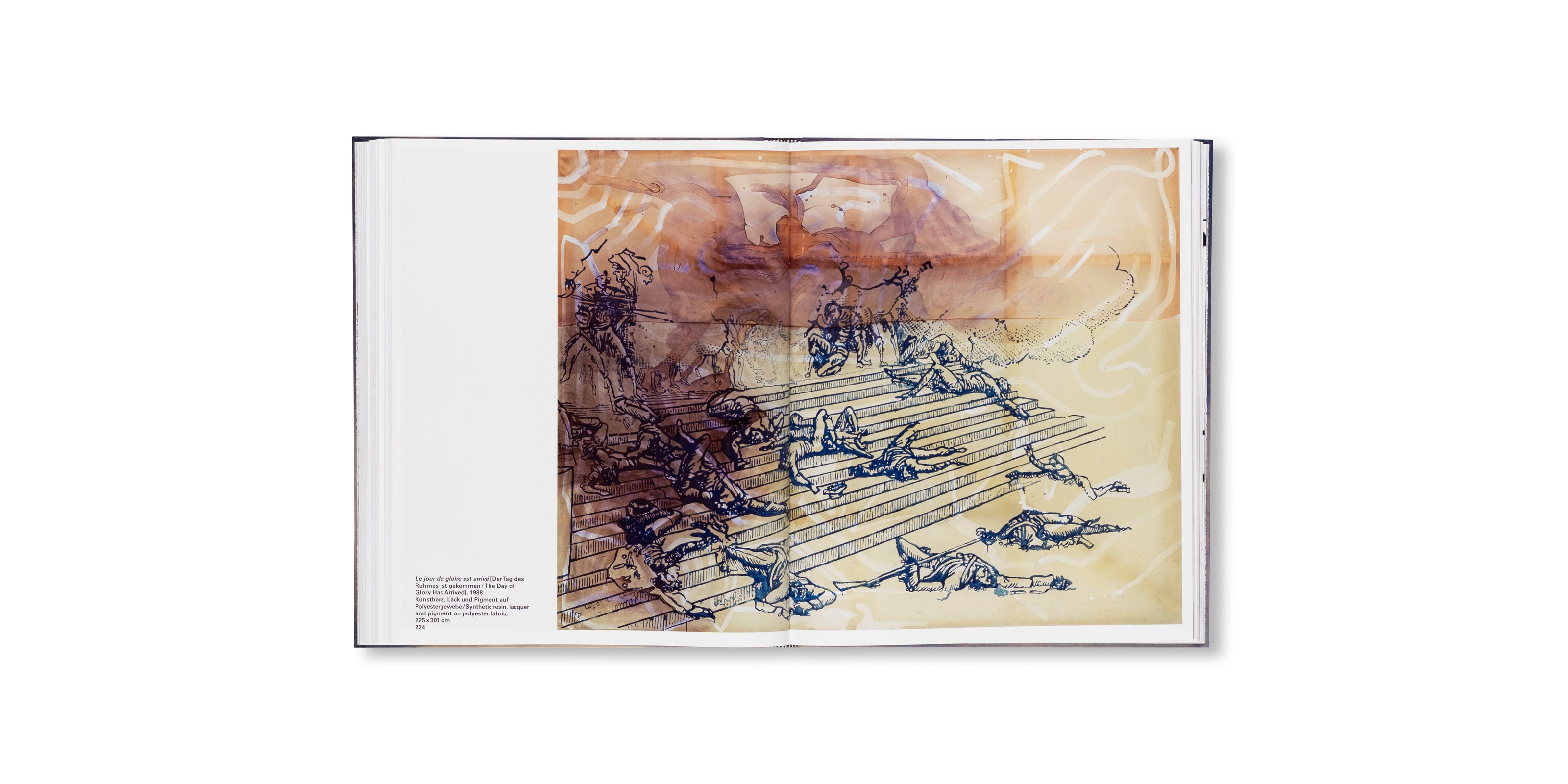UNTER DEM PFLASTER LIEGT DIE ERDE / BENEATH THE COBBLESTONES, THE EARTH by Sigmar Polke