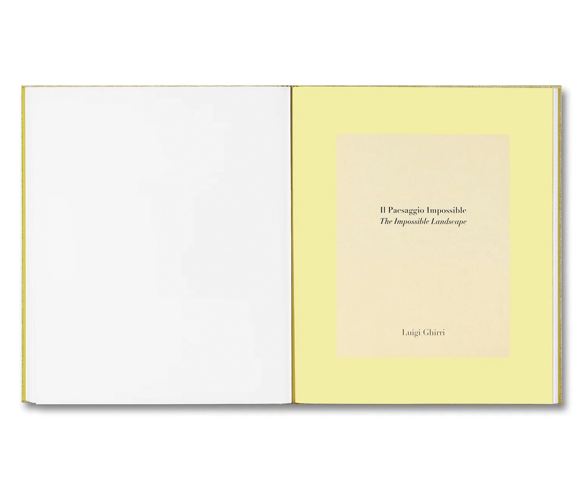 LUIGI GHIRRI FELICITÀ by Alessio Bolzoni, Luca Guadagnino