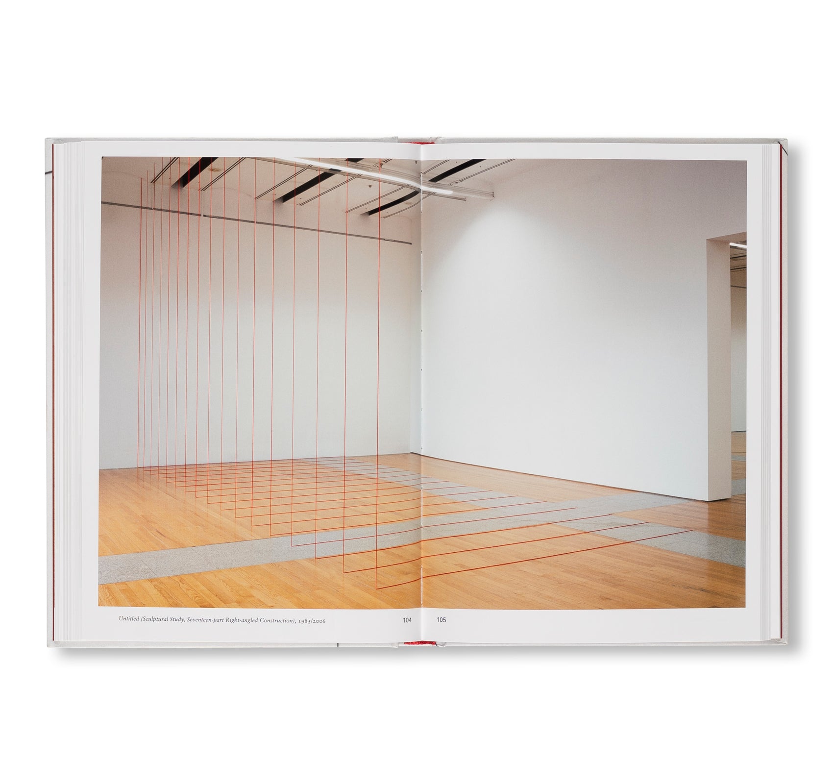 THREADING SPACE by Fred Sandback