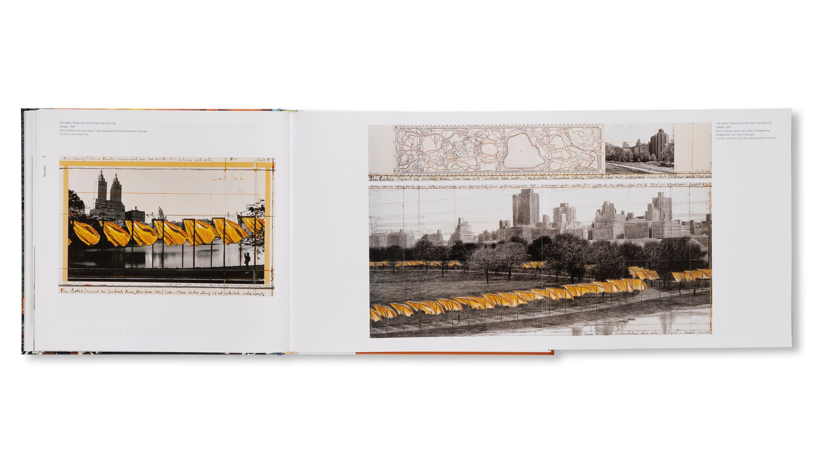 ON THE WAY TO THE GATES, CENTRAL PARK, NEW YORK CITY: 20TH ANNIVERSARY EDITION by Christo and Jeanne-Claude