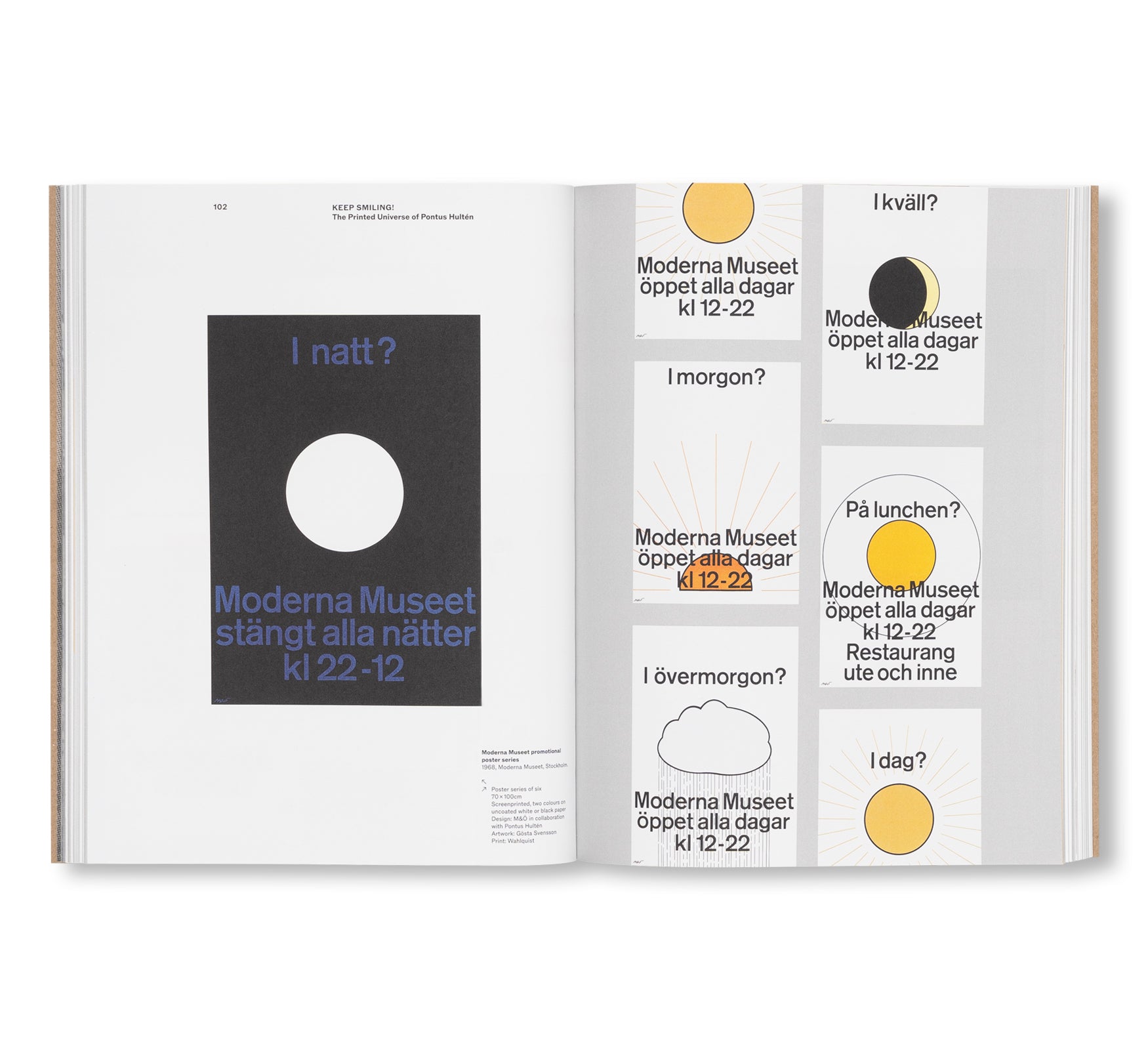 KEEP SMILING! – THE PRINTED UNIVERSE OF PONTUS HULTEN by Pontus Hultén, Stina Gromark [ENGLISH EDITION]