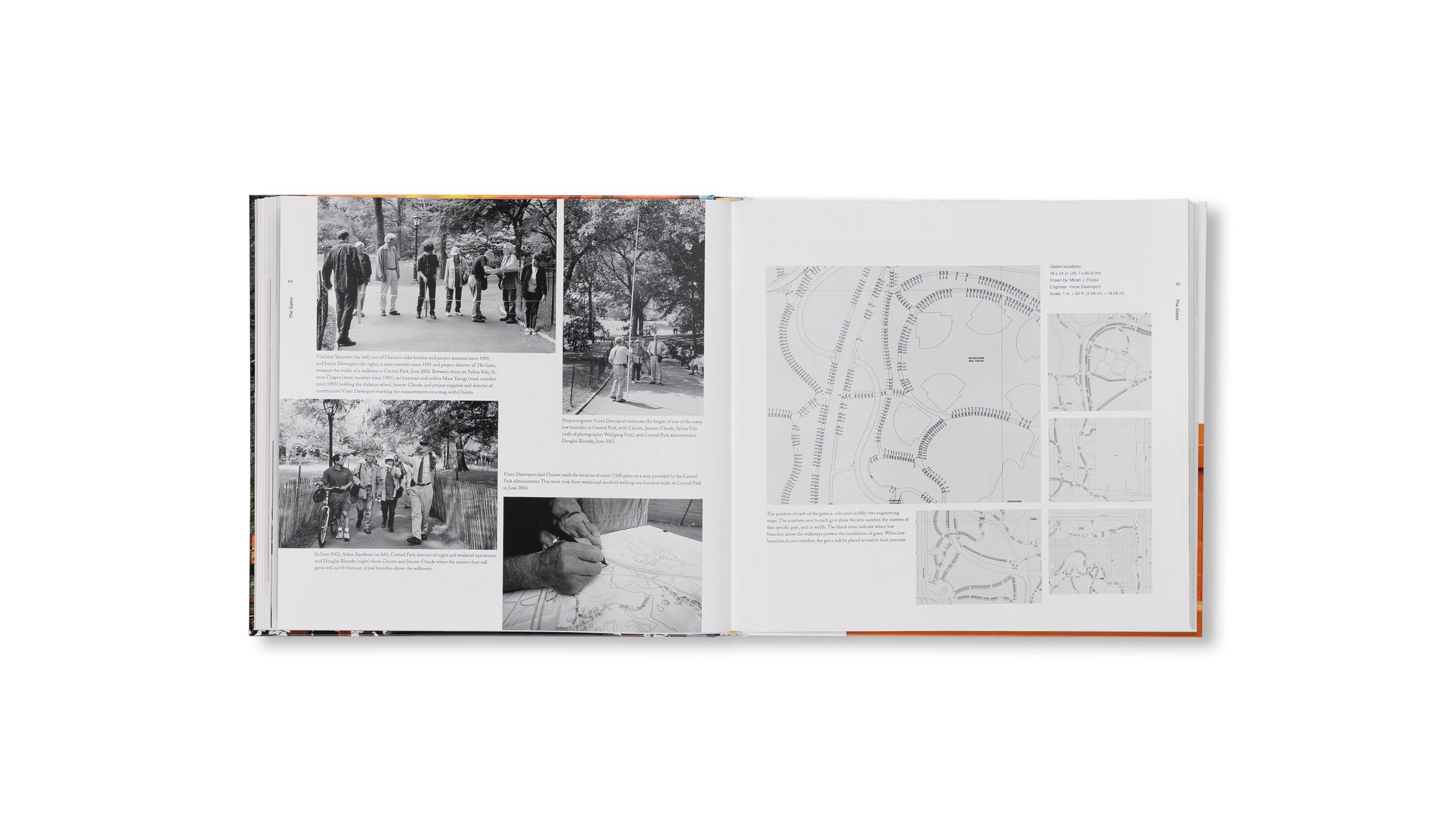 ON THE WAY TO THE GATES, CENTRAL PARK, NEW YORK CITY: 20TH ANNIVERSARY EDITION by Christo and Jeanne-Claude
