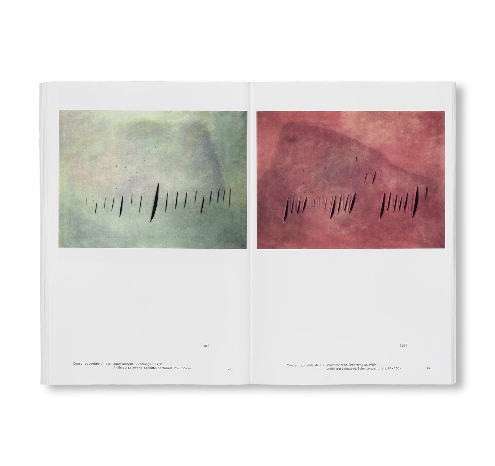 ERWARTUNG by Lucio Fontana [GERMAN EDITION]