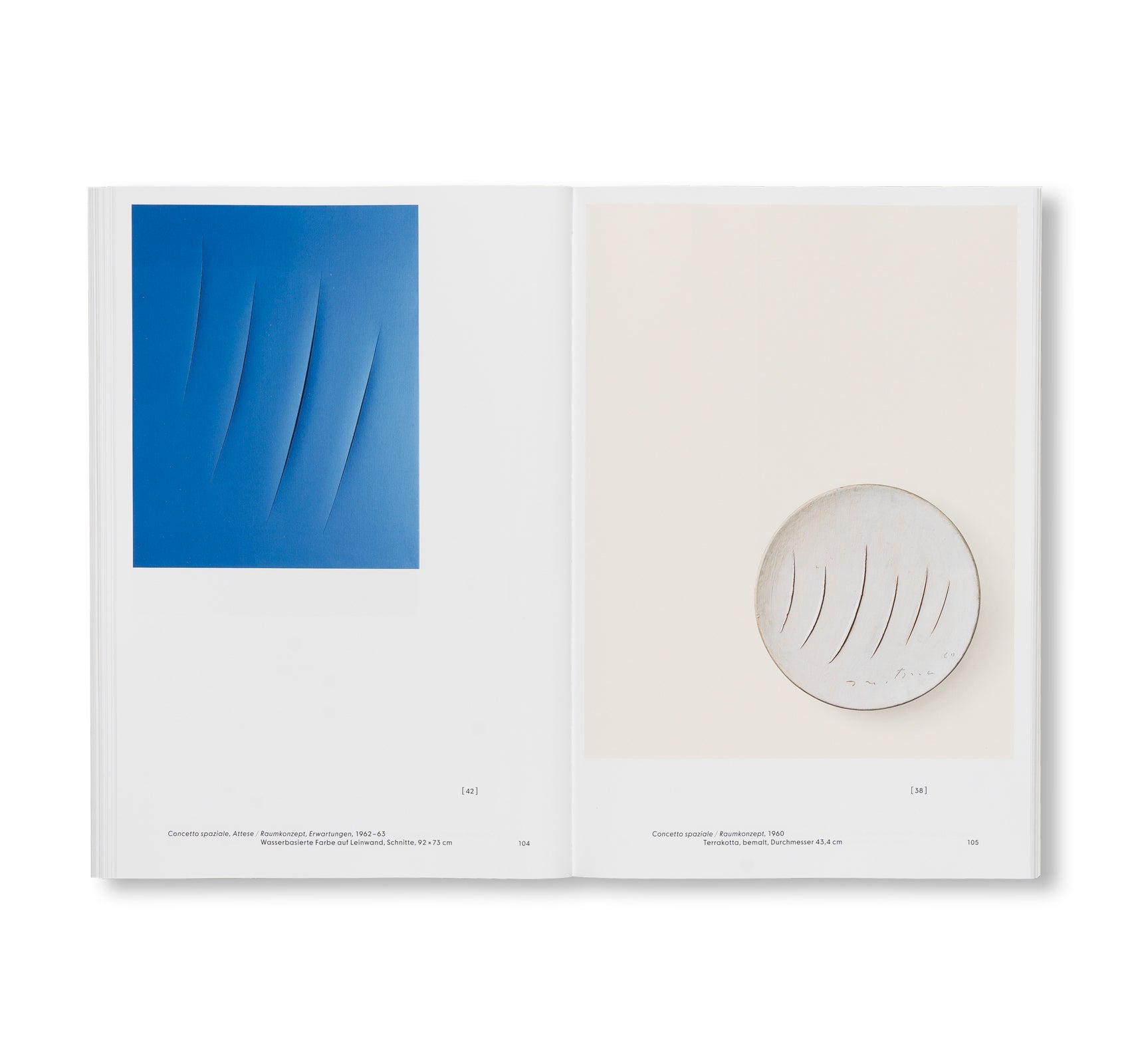 ERWARTUNG by Lucio Fontana [GERMAN EDITION]