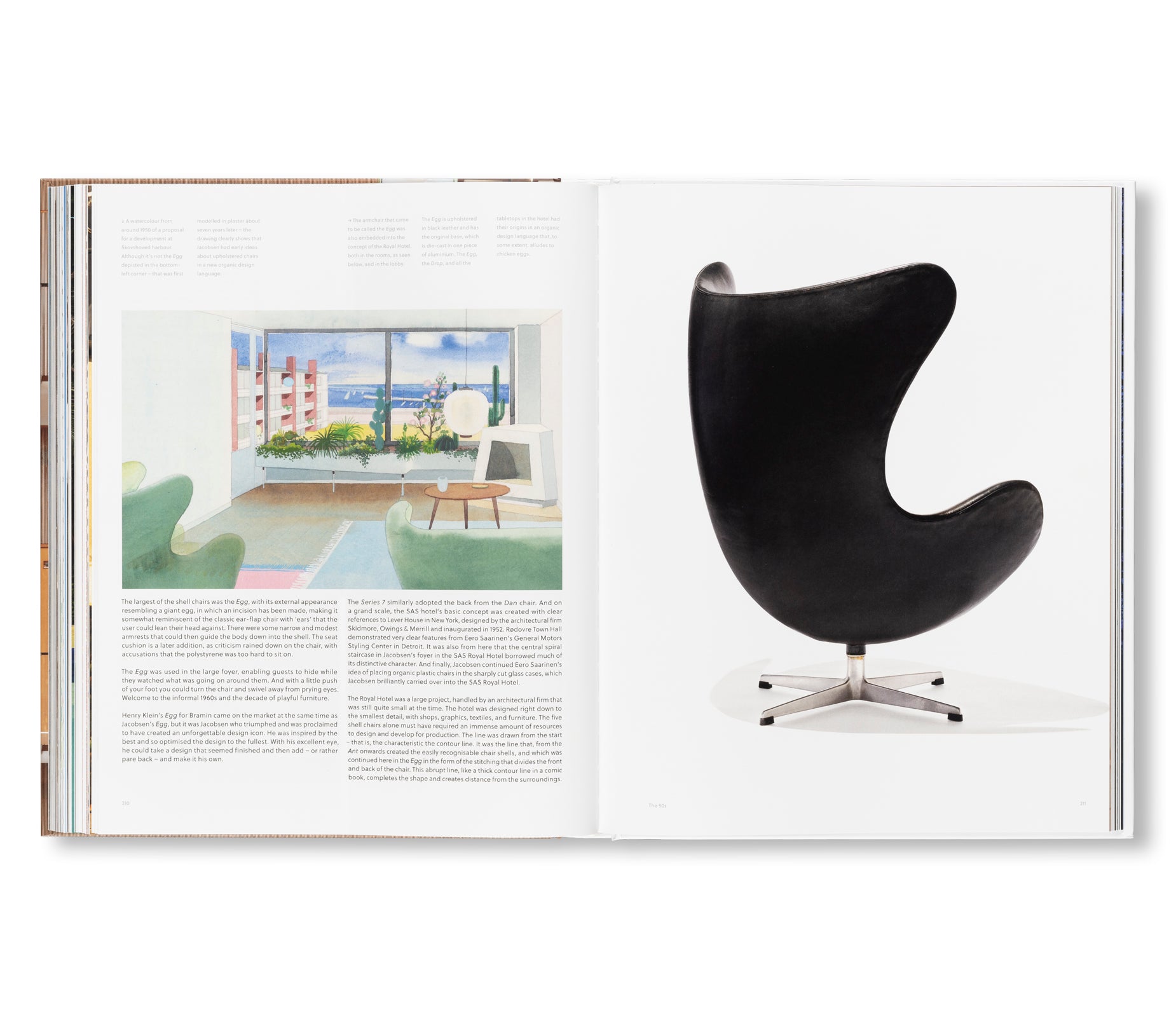 THE DESIGNS OF ARNE JACOBSEN: INTERIORS, FURNITURE, LIGHTING AND TEXTILES, 1925–1971 by Arne Jacobsen