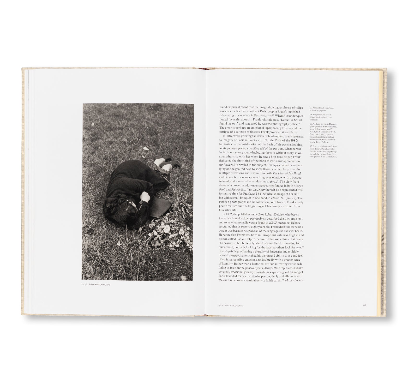 MARY’S BOOK by Robert Frank