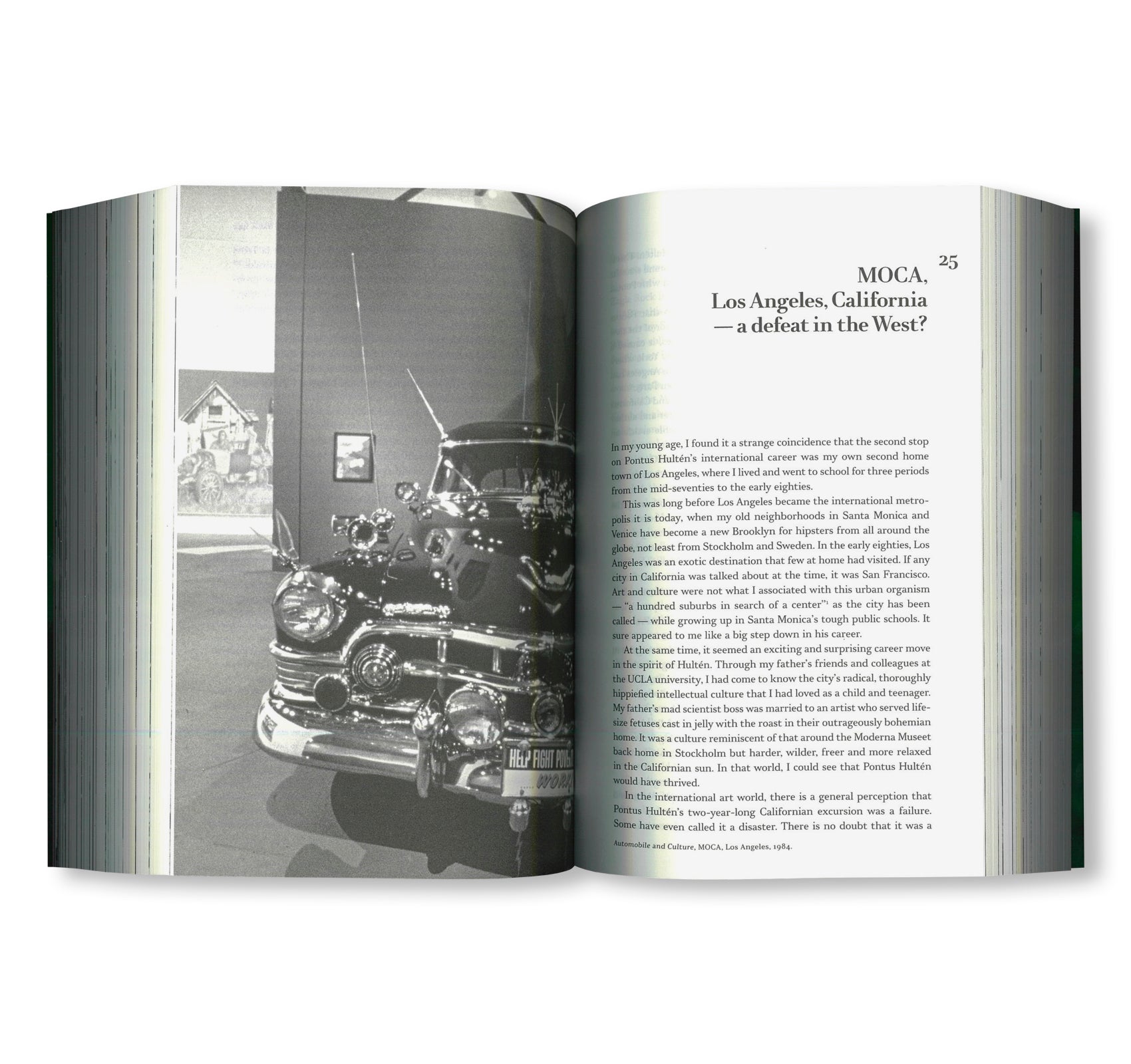 PONTUS HULTEN: COMMANDER OF MODERN ART by Pontus Hultén