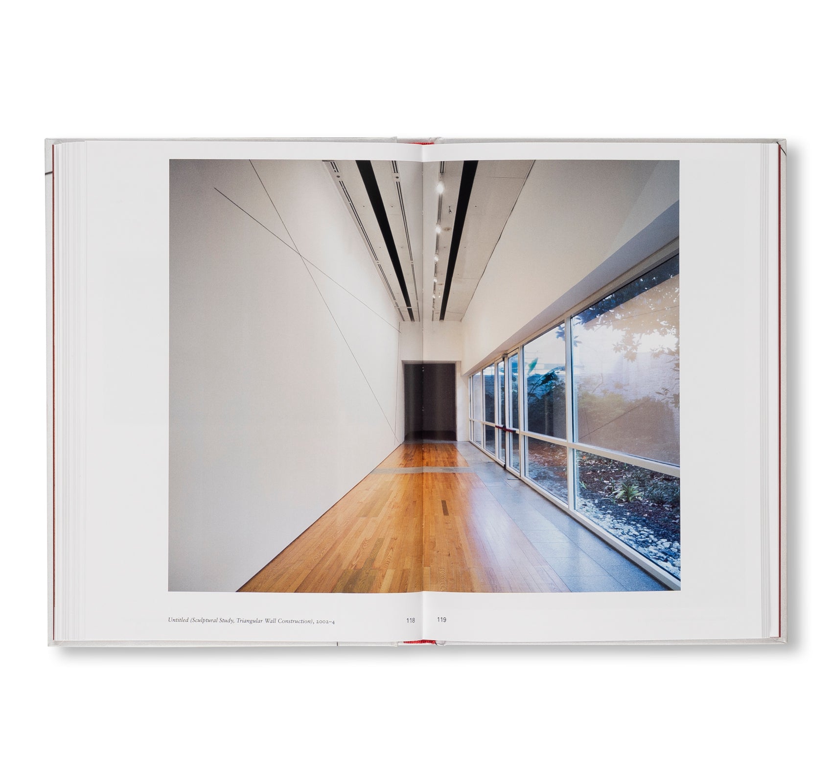 THREADING SPACE by Fred Sandback