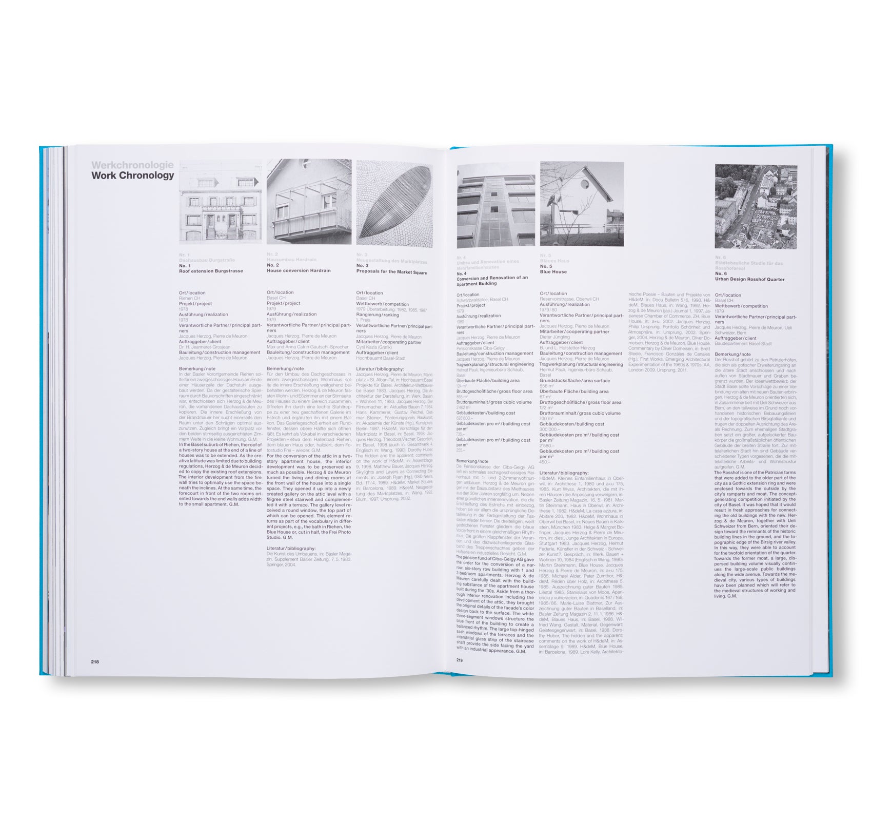 HERZOG & DE MEURON 1978-1988. THE COMPLETE WORKS. VOLUME 1 by Herzog & de Meuron [ENGLISH / GERMAN EDITION]