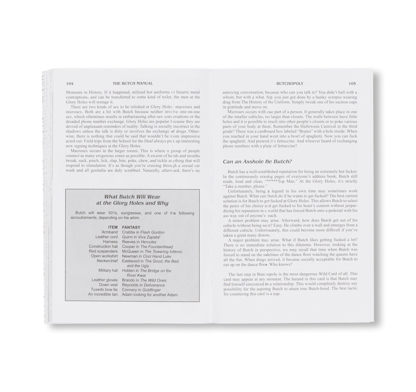 THE BUTCH MANUAL by Clark Henley