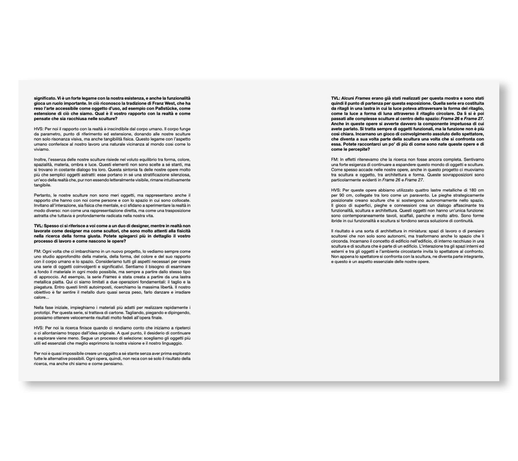 MULLER VAN SEVEREN - FRAMES by Muller Van Severen