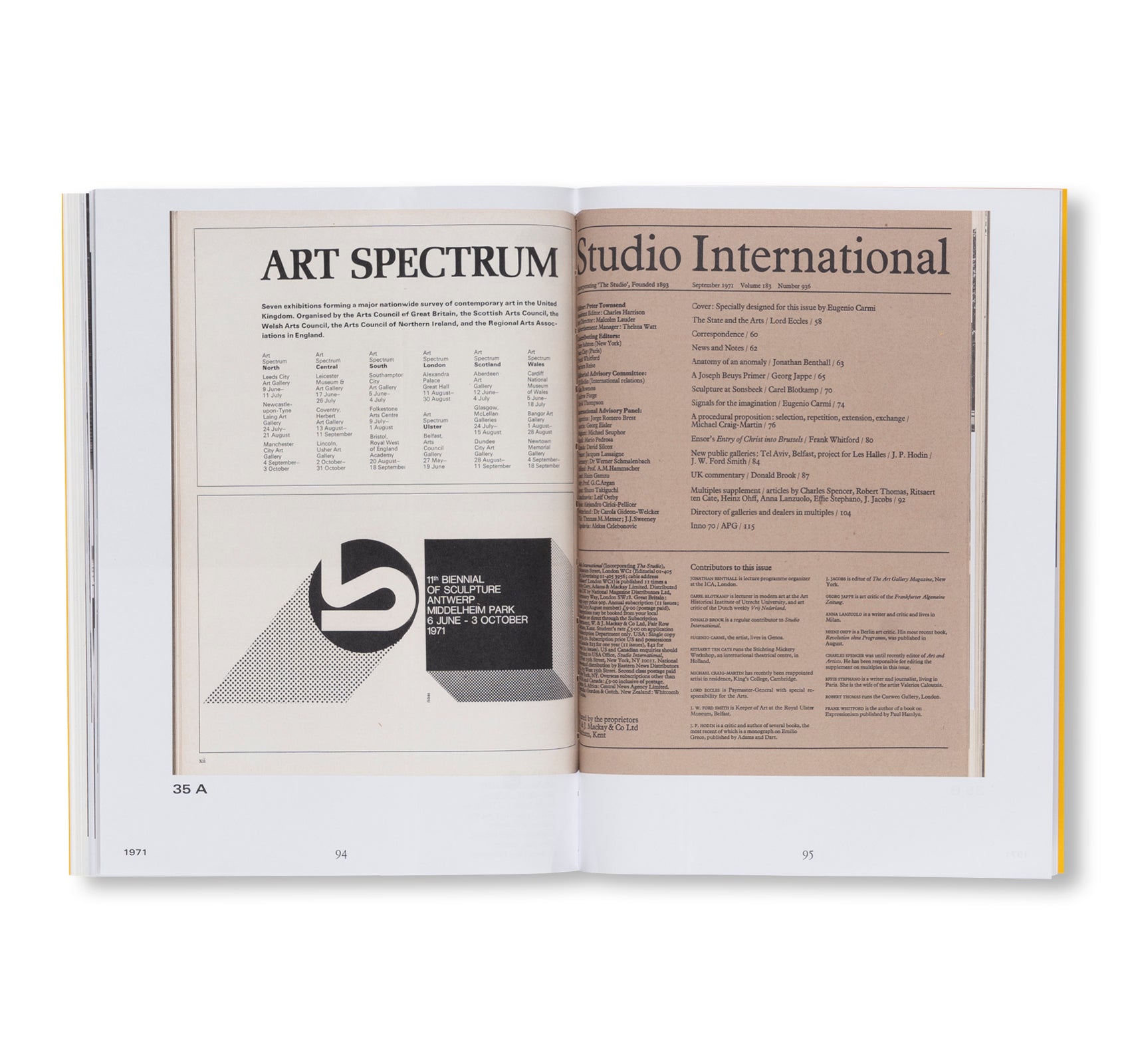 THE LOW COUNTRIES – 1966–1971 by Donald Judd