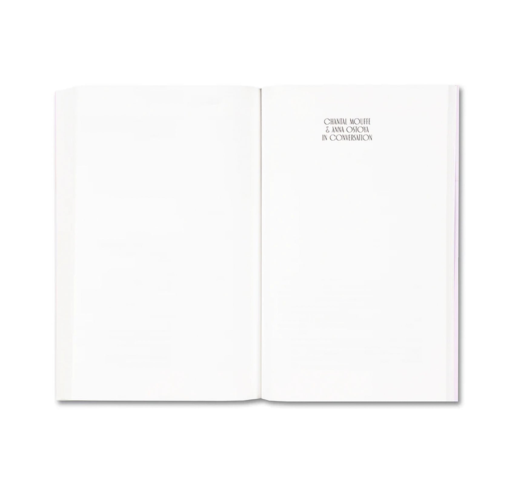 POLITICS AND PASSIONS by Anna Ostoya & Chantal Mouffe