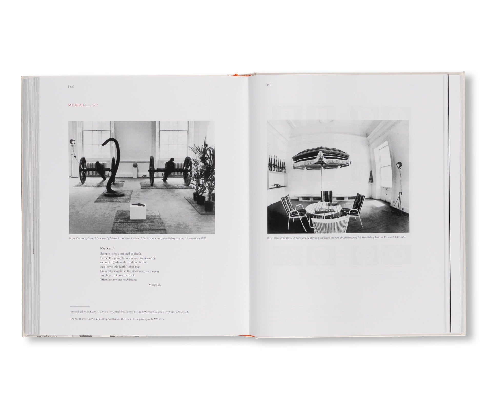 MARCEL BROODTHAERS: COLLECTED WRITINGS by Marcel Broodthaers