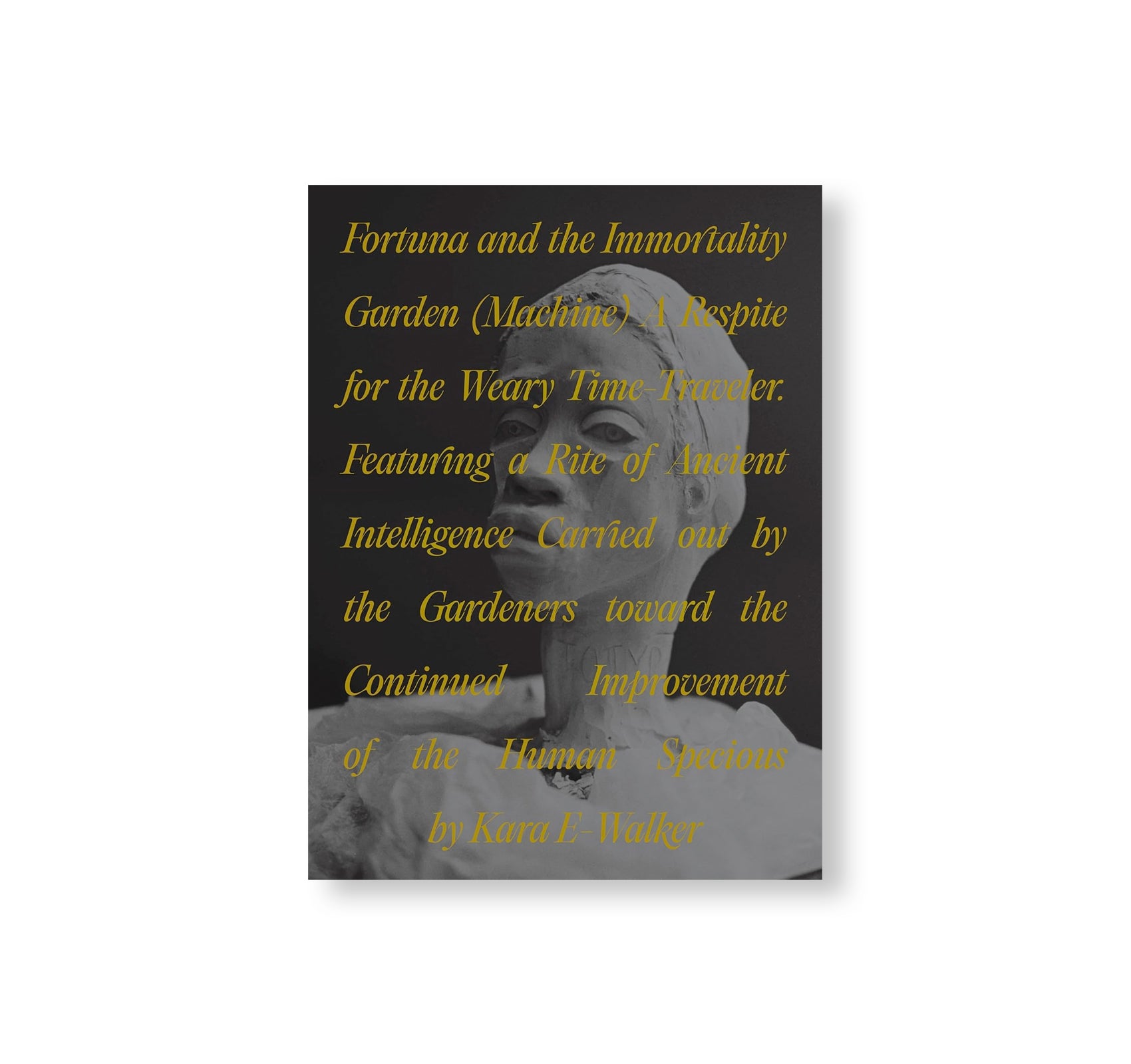 FORTUNA AND THE IMMORTALITY GARDEN (MACHINE): A RESPITE FOR THE WEARY TIME-TRAVELER. FEATURING A RITE OF ANCIENT INTELLIGENCE CARRIED OUT BY THE GARDENERS TOWARD THE CONTINUED IMPROVEMENT OF THE HUMAN SPECIOUS BY KARA E-WALKER by Kara Walker