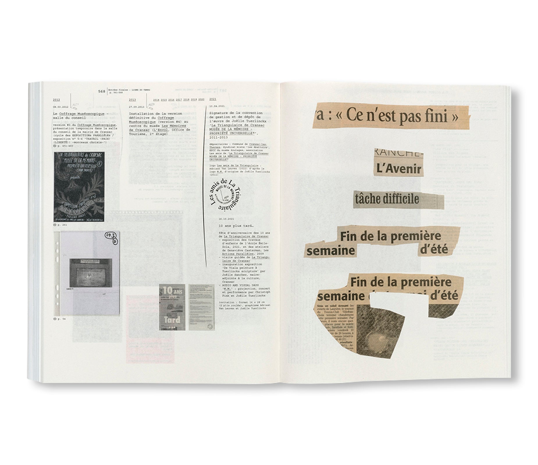 MUSÉE DE LA MÉMOIRE « PROPRIÉTÉ UNIVERSELLE » ® – CATALOGUE INVENTAIRE D'UN MUSÉE PAR LUI-MÊME by Joëlle Tuerlinckx
