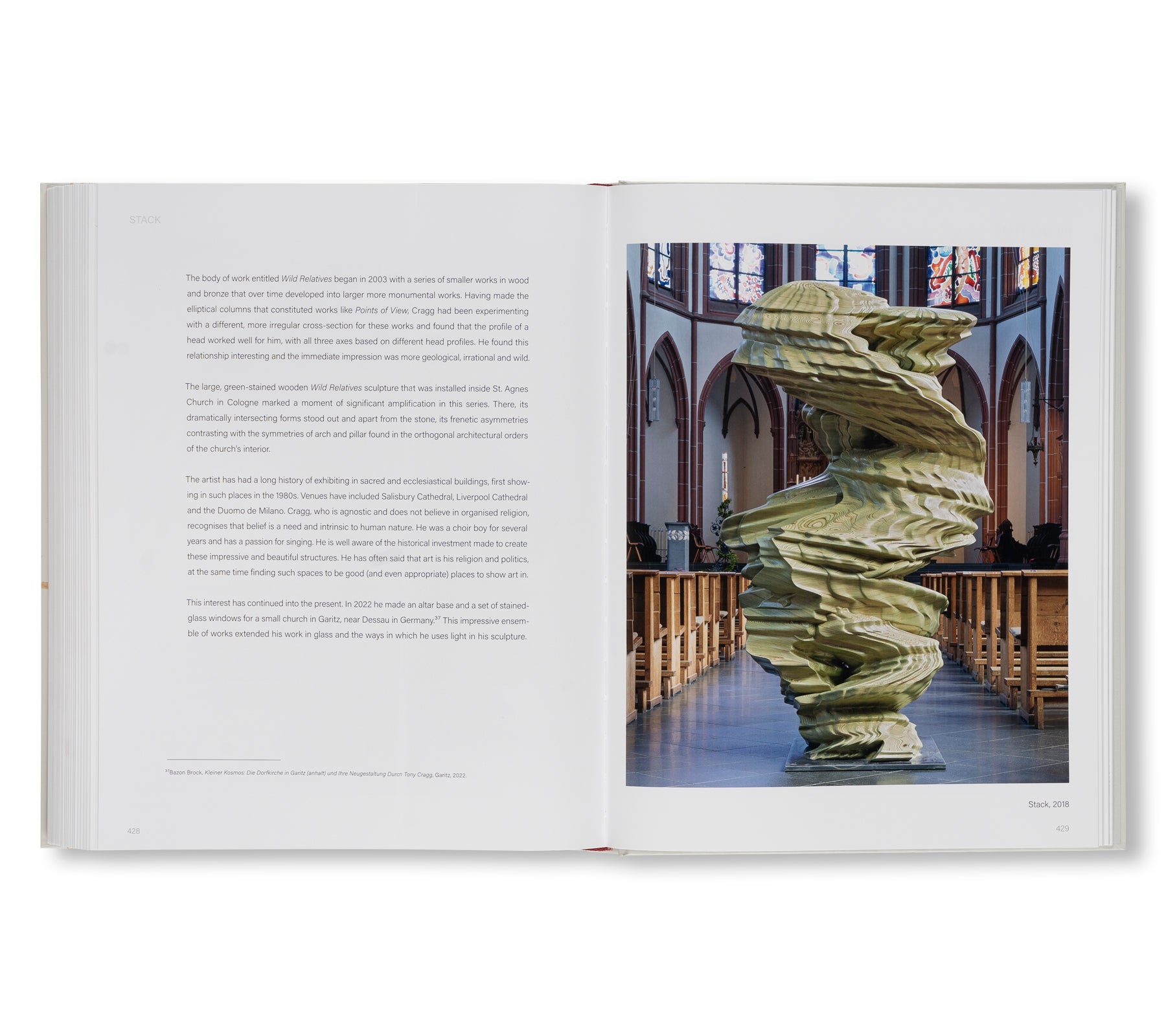 LINE OF THOUGHT – SKULPTURENPARK WALDFRIEDEN, WUPPERTAL by Tony Cragg