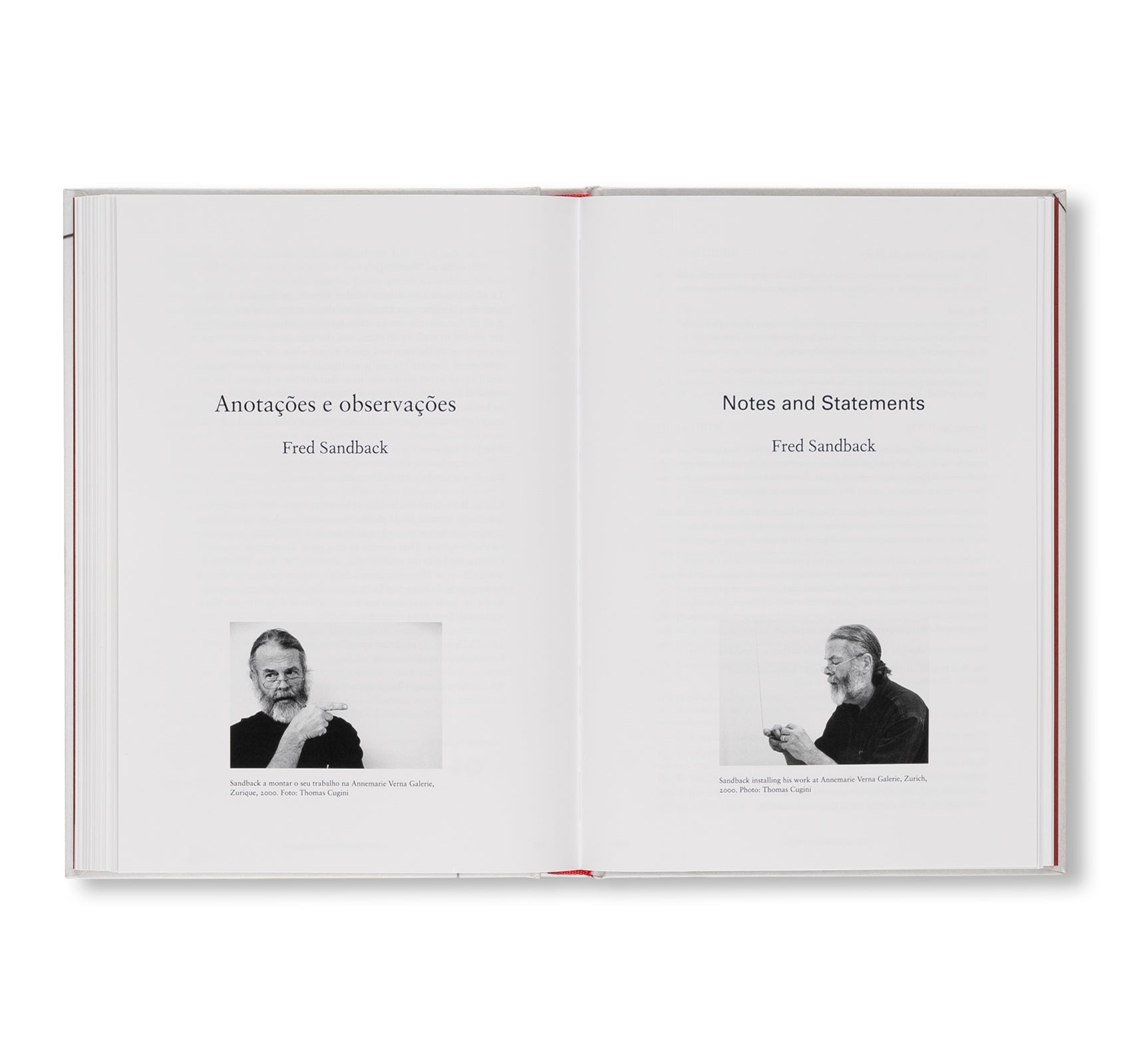 THREADING SPACE by Fred Sandback