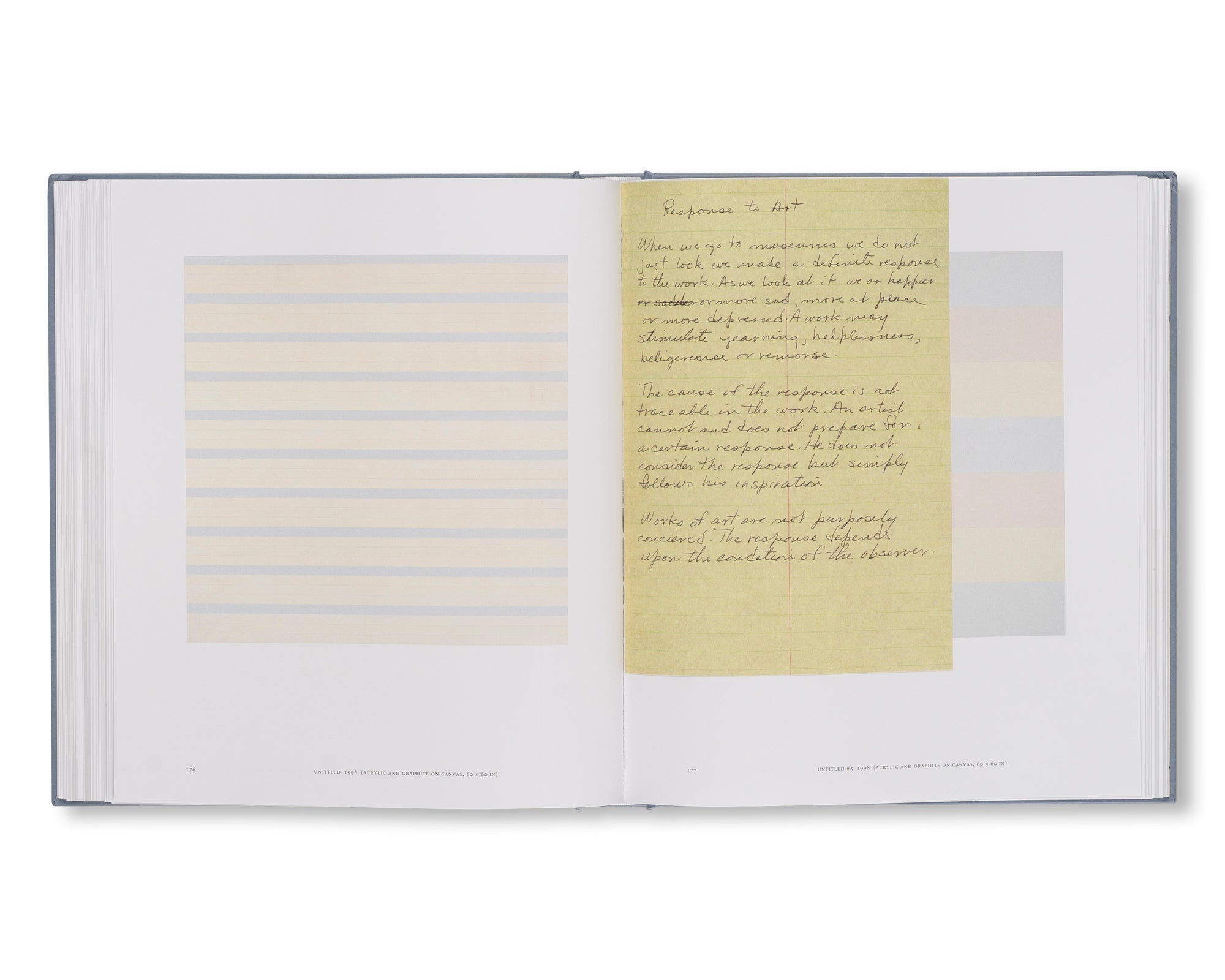 AGNES MARTIN: PAINTING, WRITINGS, REMEMBRANCES by Agnes Martin, Arne Glimcher