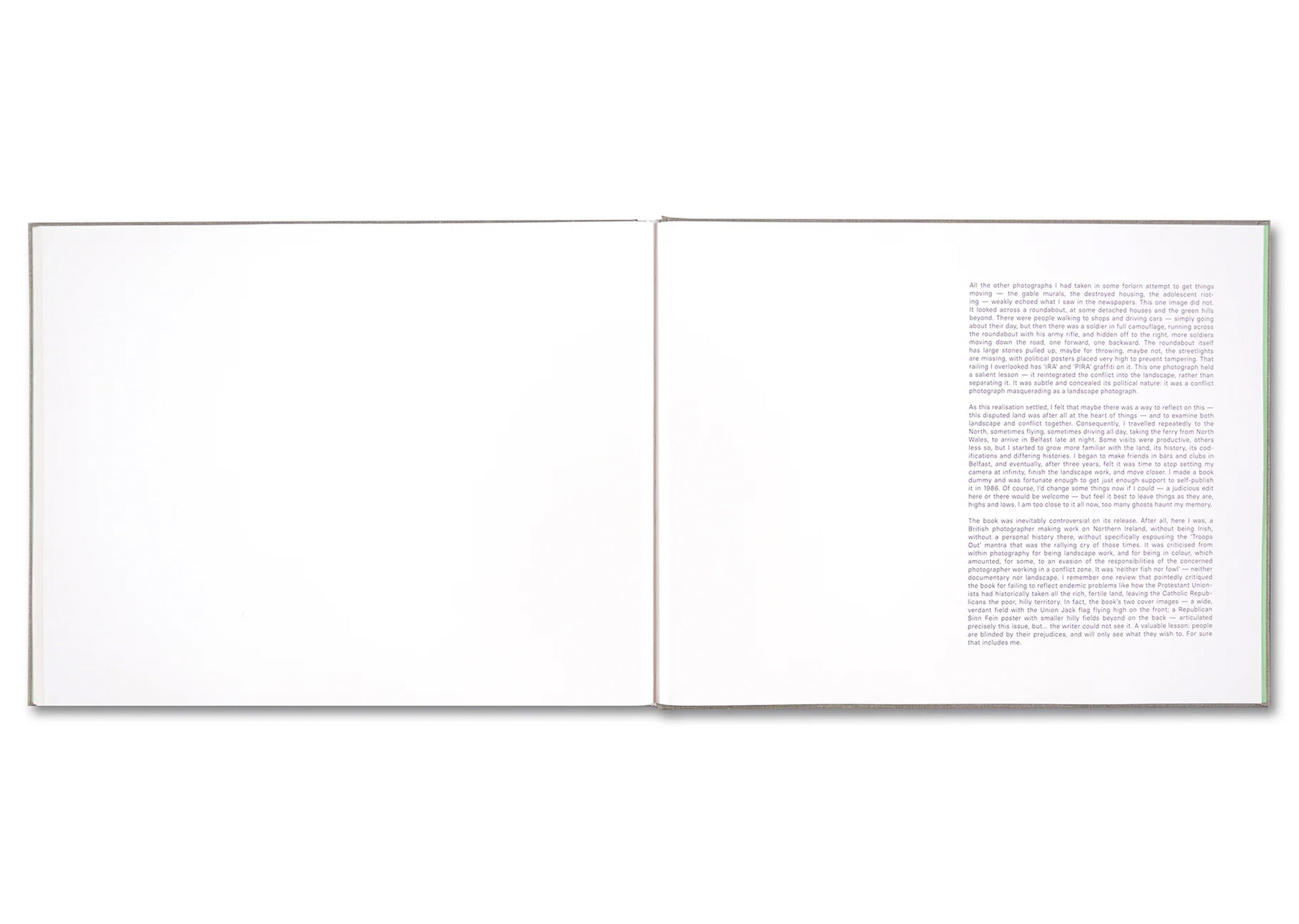 TROUBLED LAND by Paul Graham [SIGNED]