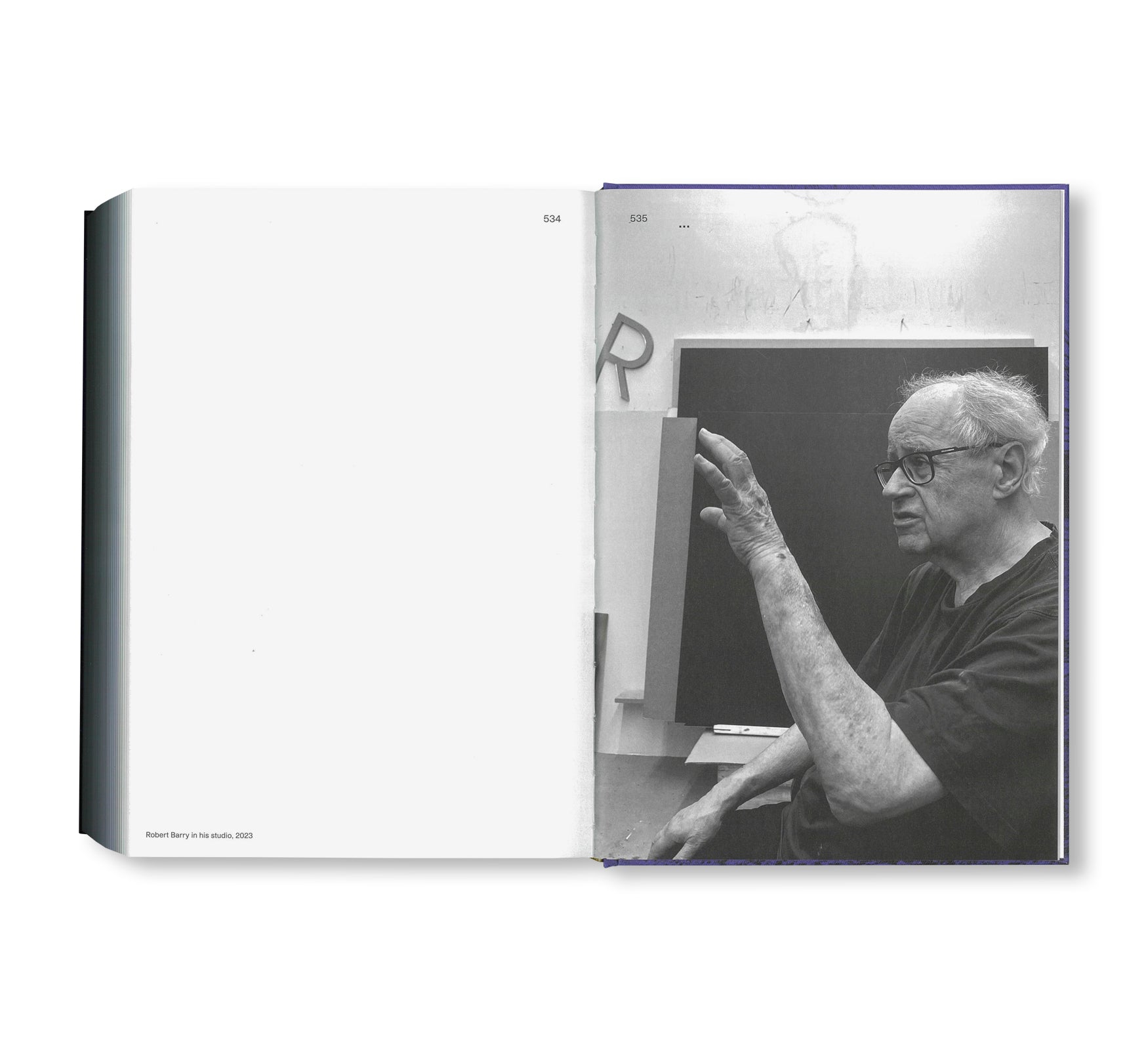 THE DEFINING OF IT… by Robert Barry