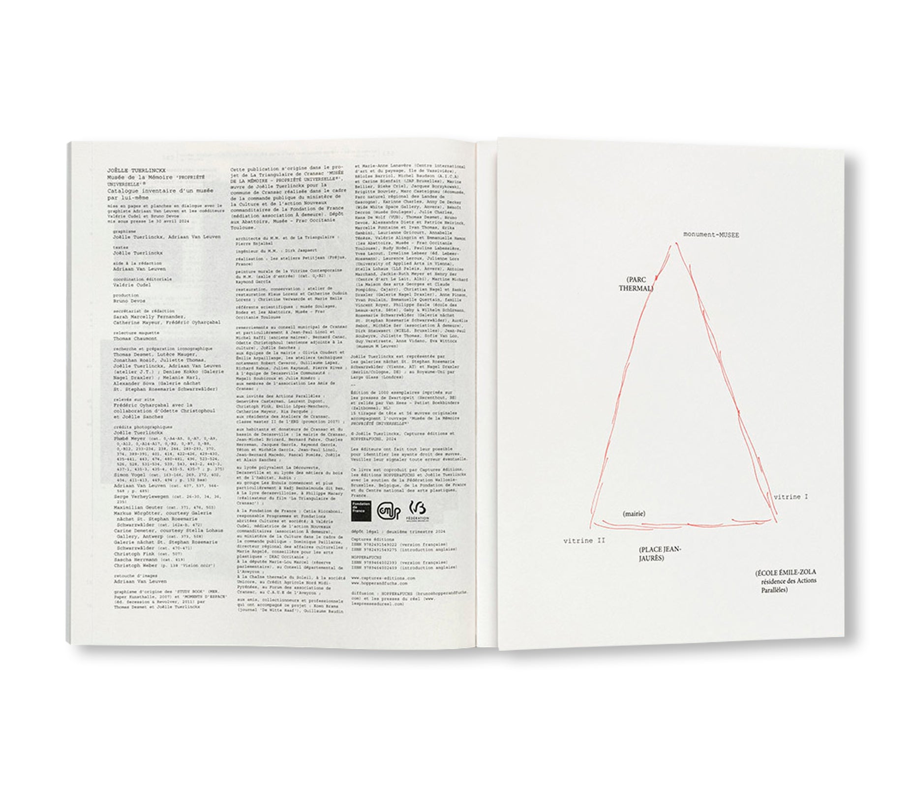 MUSÉE DE LA MÉMOIRE « PROPRIÉTÉ UNIVERSELLE » ® – CATALOGUE INVENTAIRE D'UN MUSÉE PAR LUI-MÊME by Joëlle Tuerlinckx