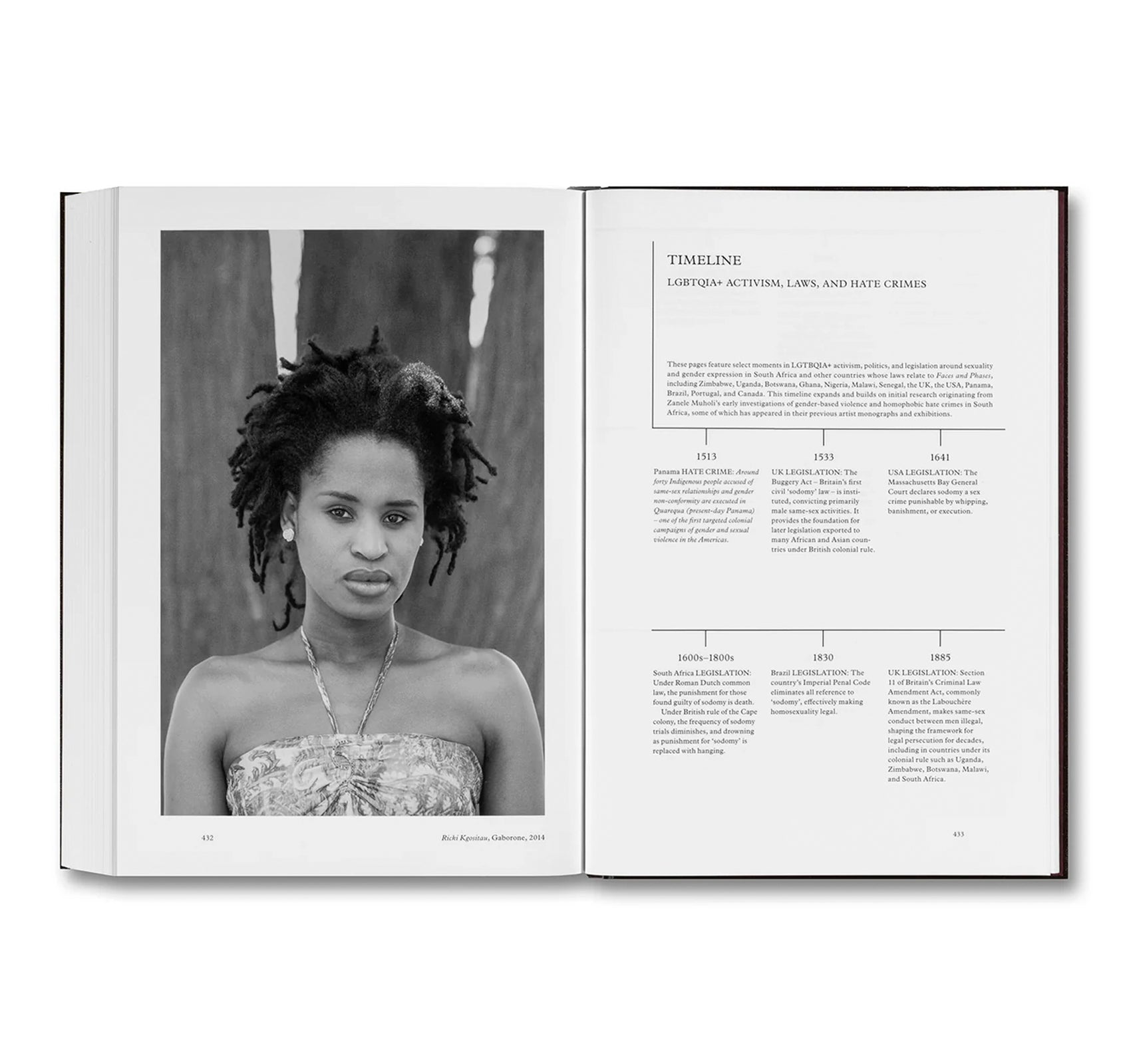 FACES AND PHASES by Zanele Muholi