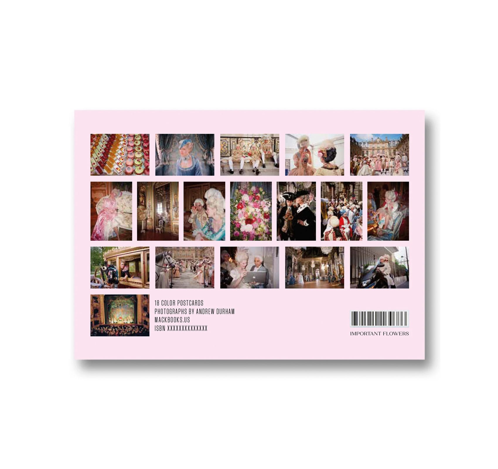 MAKING MARIE ANTOINETTE POSTCARDS by Andrew Durham