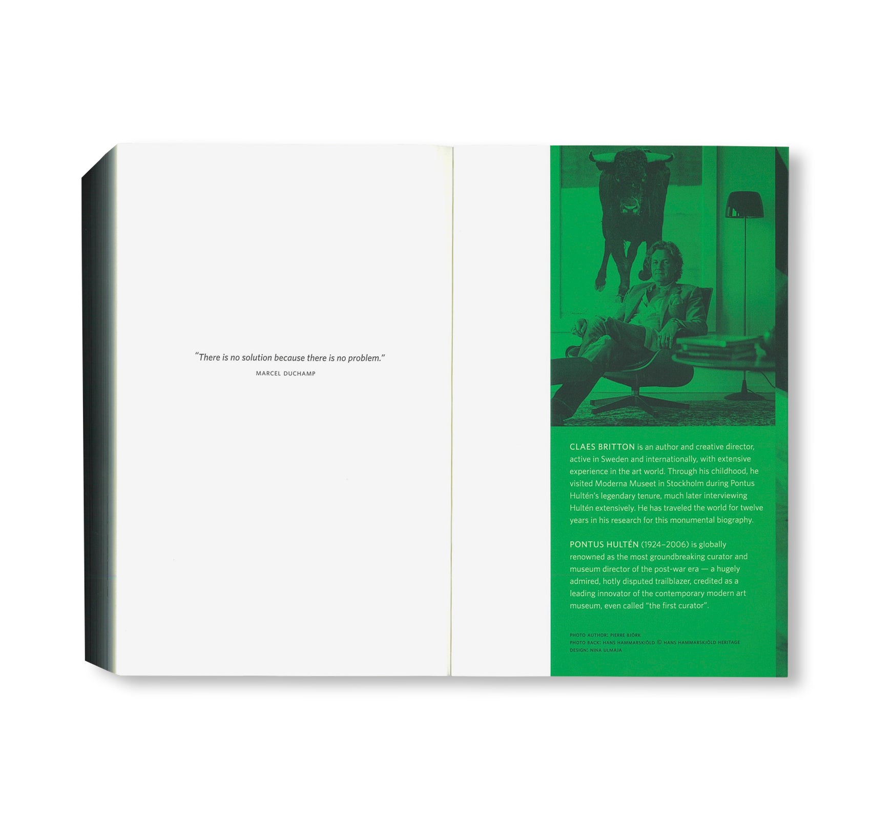 PONTUS HULTEN: COMMANDER OF MODERN ART by Pontus Hultén