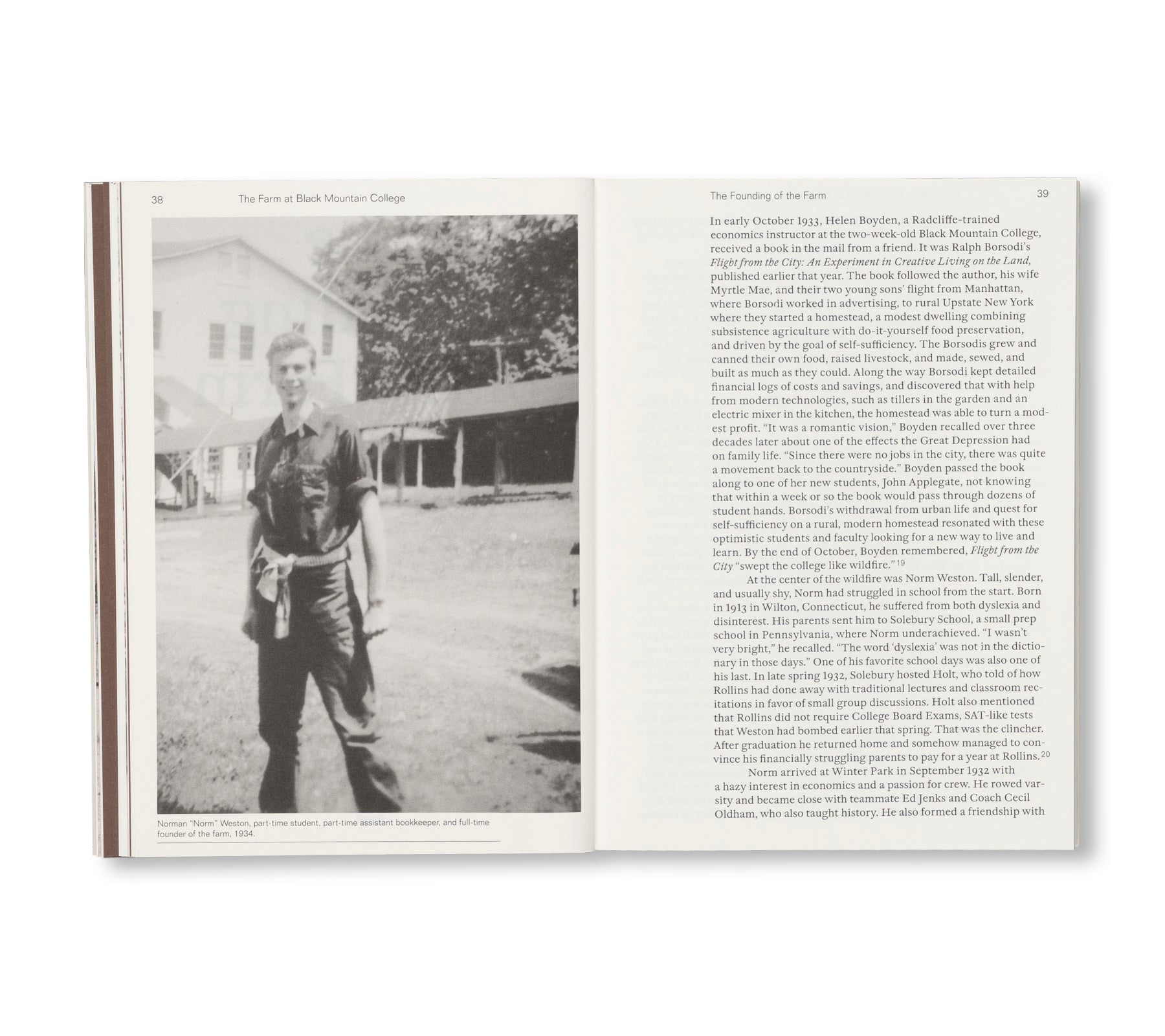 THE FARM AT BLACK MOUNTAIN COLLEGE by David Silver