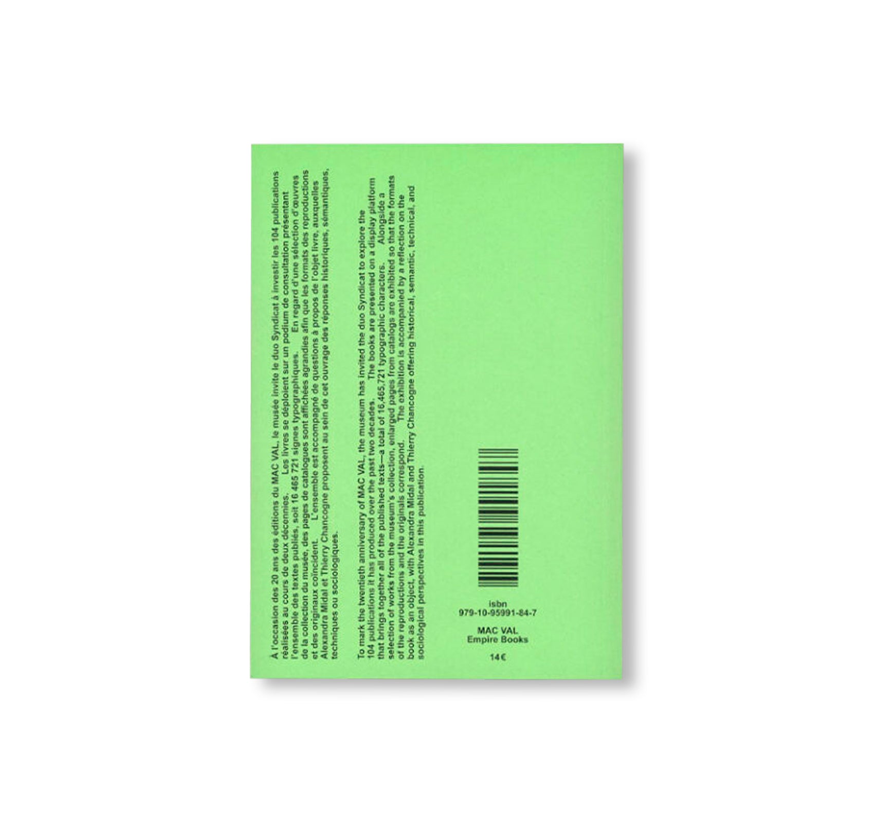 16 MILLIONS DE SIGNES – FROM AND ABOUT BOOKS by Alexandra Midal, Thierry Chancogne