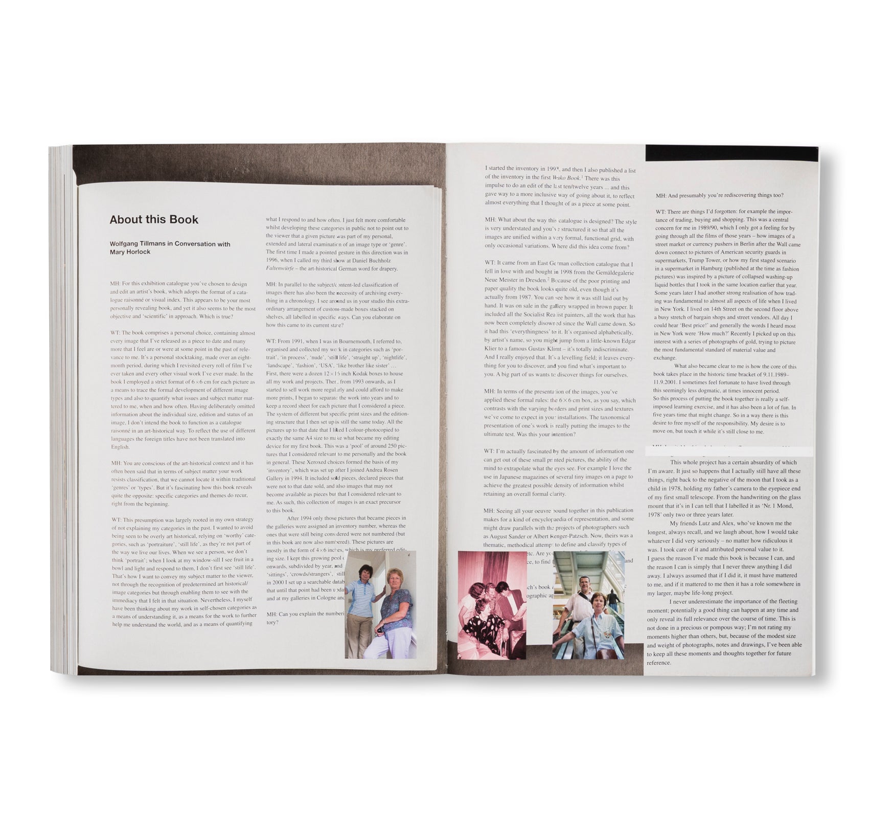 WOLFGANG TILLMANS: THINGS MATTER, DINGE ZÄHLEN by Wolfgang Tillmans