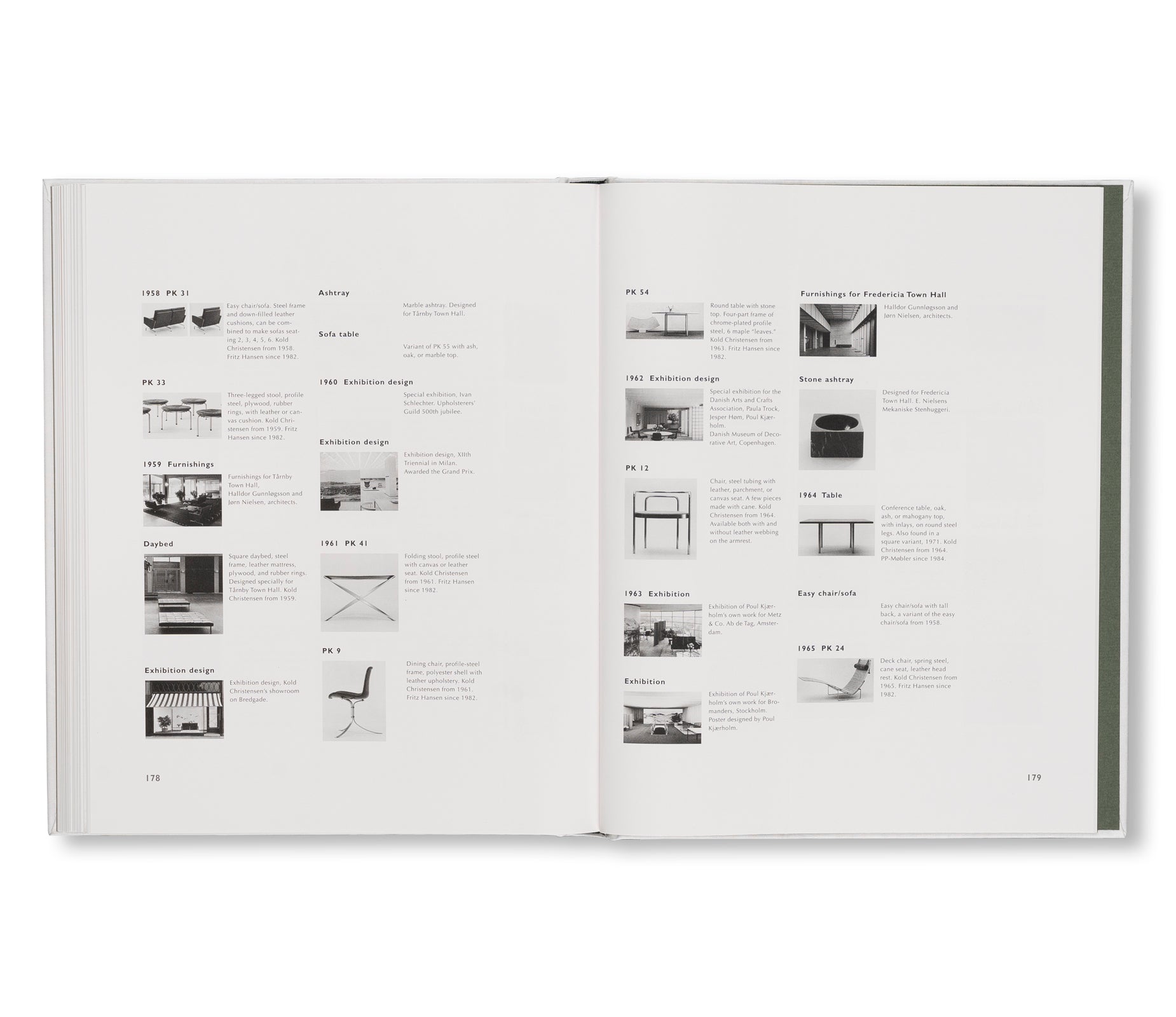 POUL KJAERHOLM by Poul Kjaerholm (THE DANISH ARCHITECTURAL PRESS)