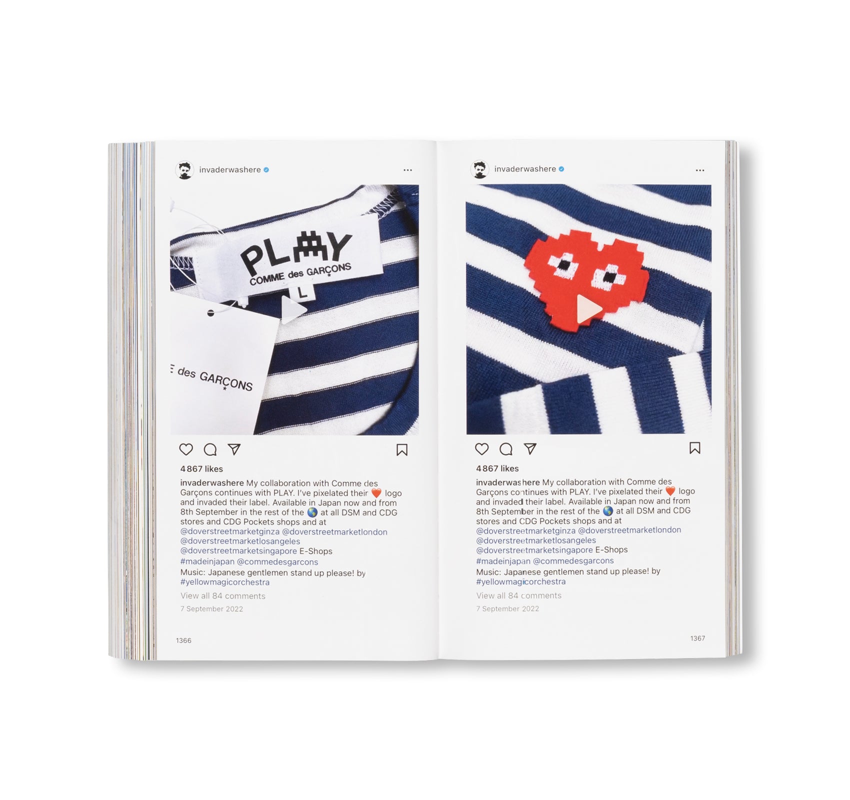 @INVADERWASHERE: TEN YEARS ON INSTAGRAM by Invader