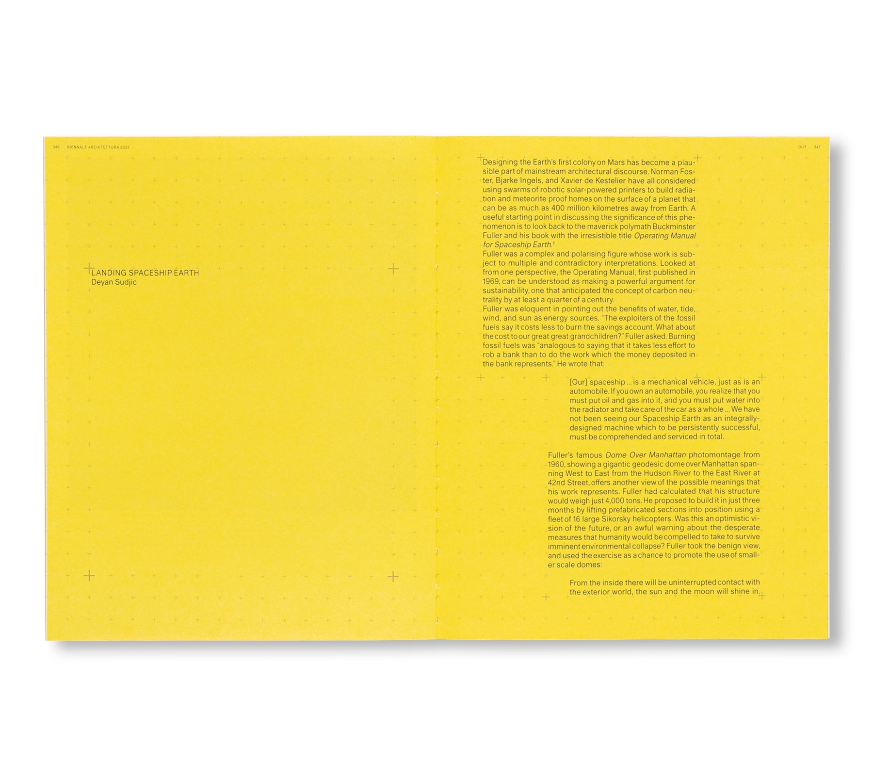 BIENNALE ARCHITETTURA 2025: INTELLIGENS. NATURAL. ARTIFICIAL. COLLECTIVE.