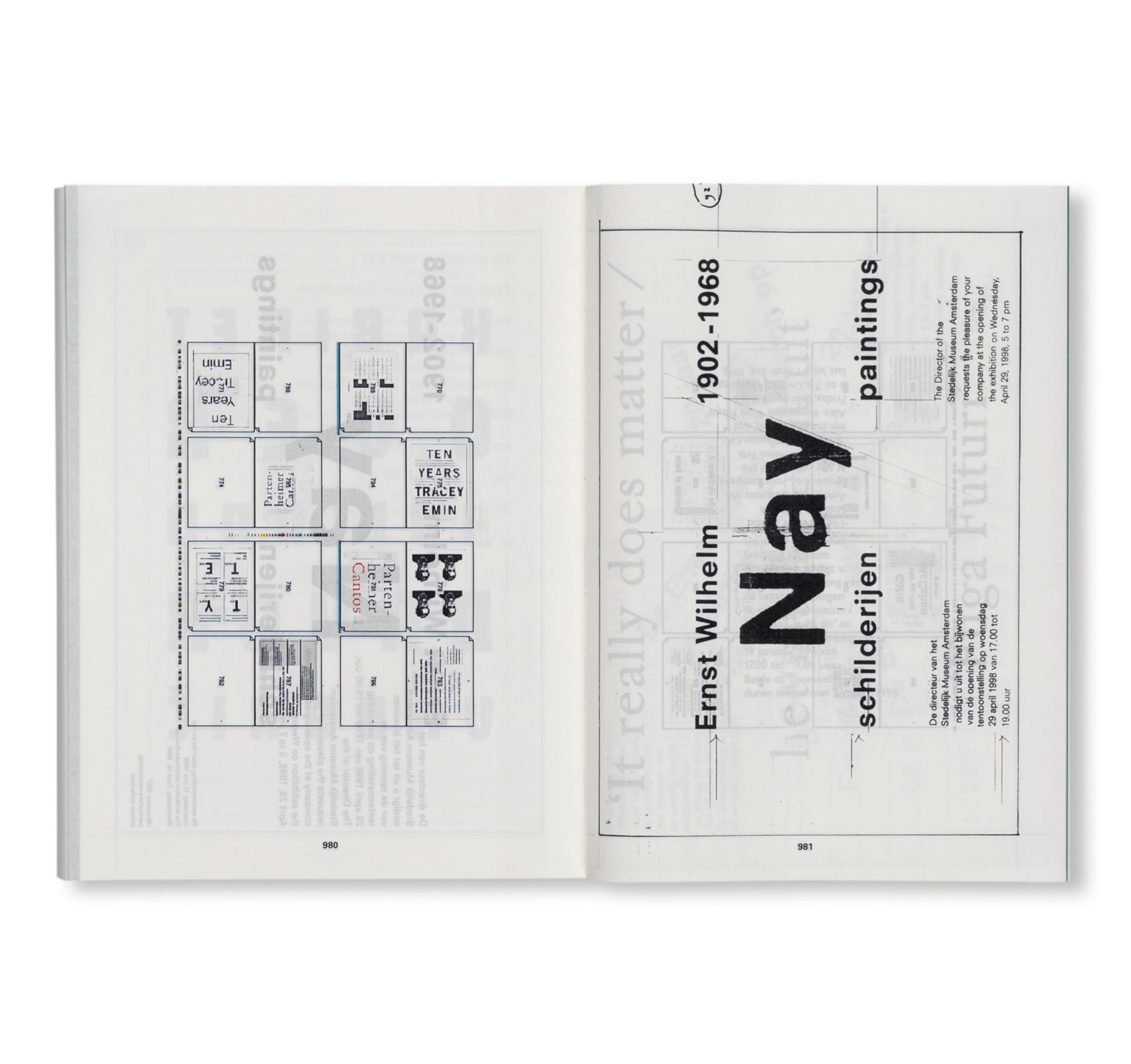 WALTER NIKKELS: DENKWERK by Walter Nikkels, Irma Boom [SIGNED / NUMBERED]