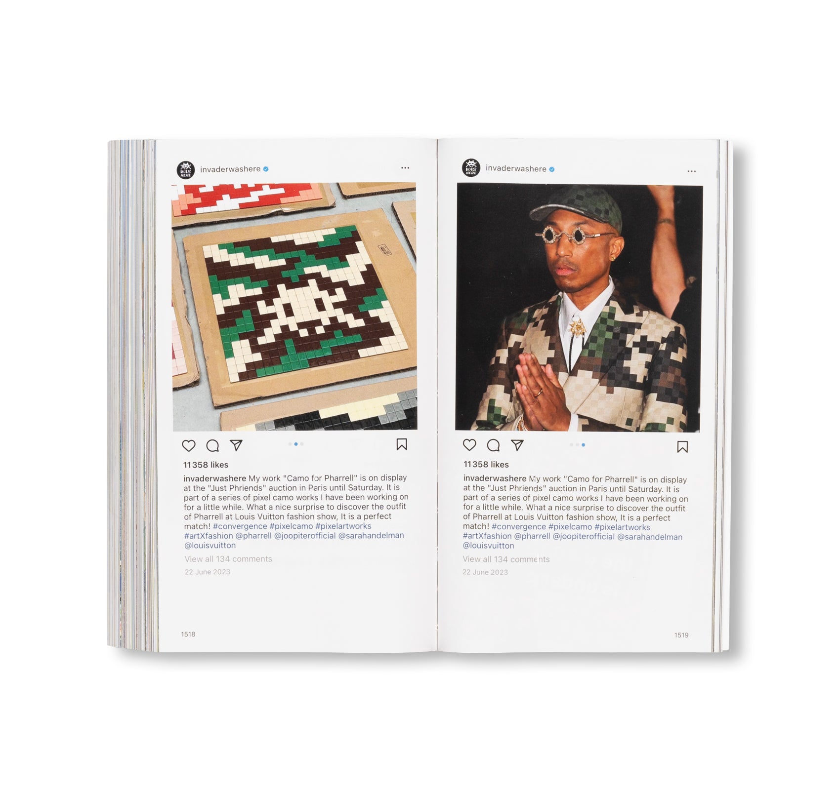 @INVADERWASHERE: TEN YEARS ON INSTAGRAM by Invader