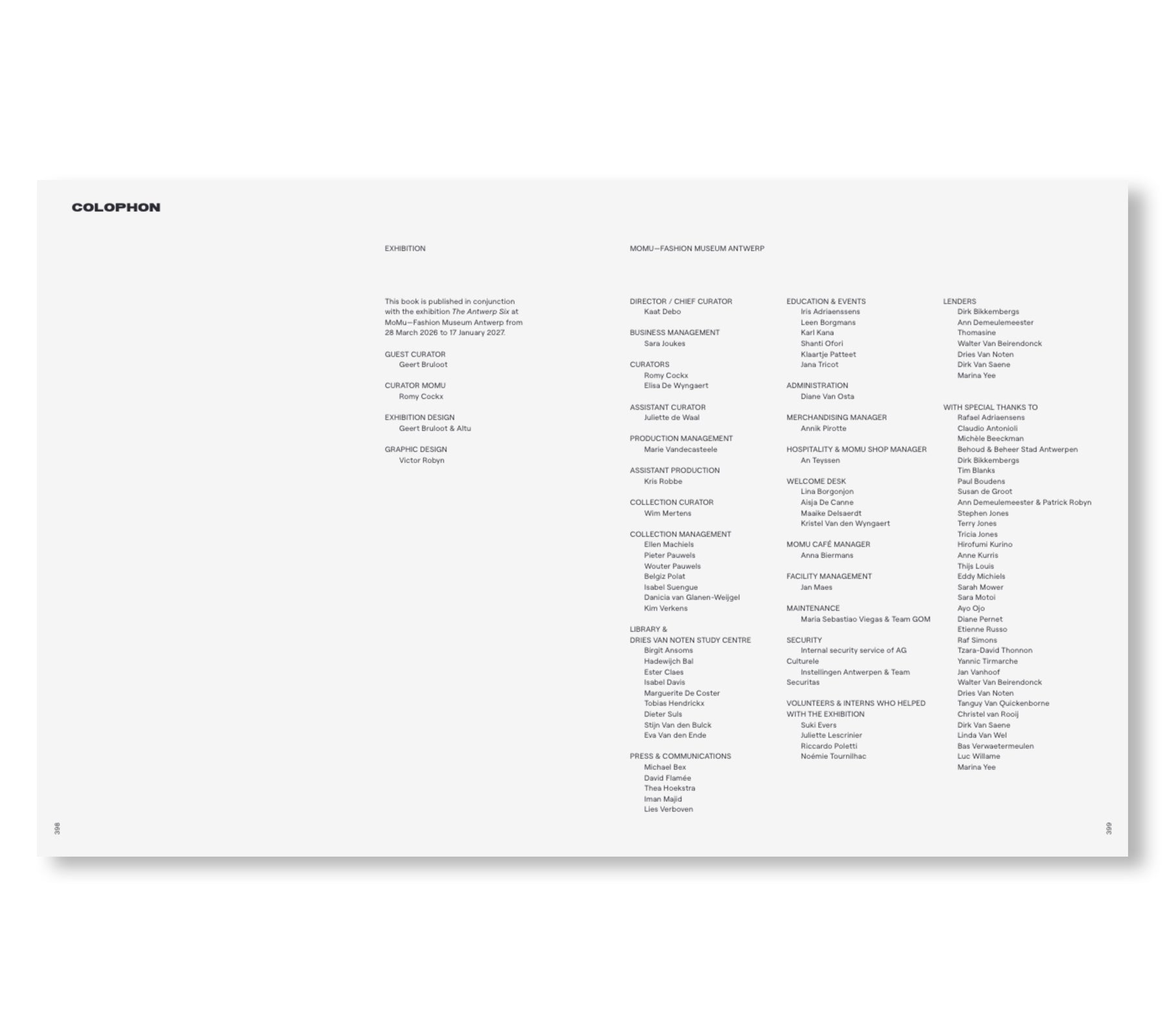 THE ANTWERP SIX [ENGLISH EDITION]