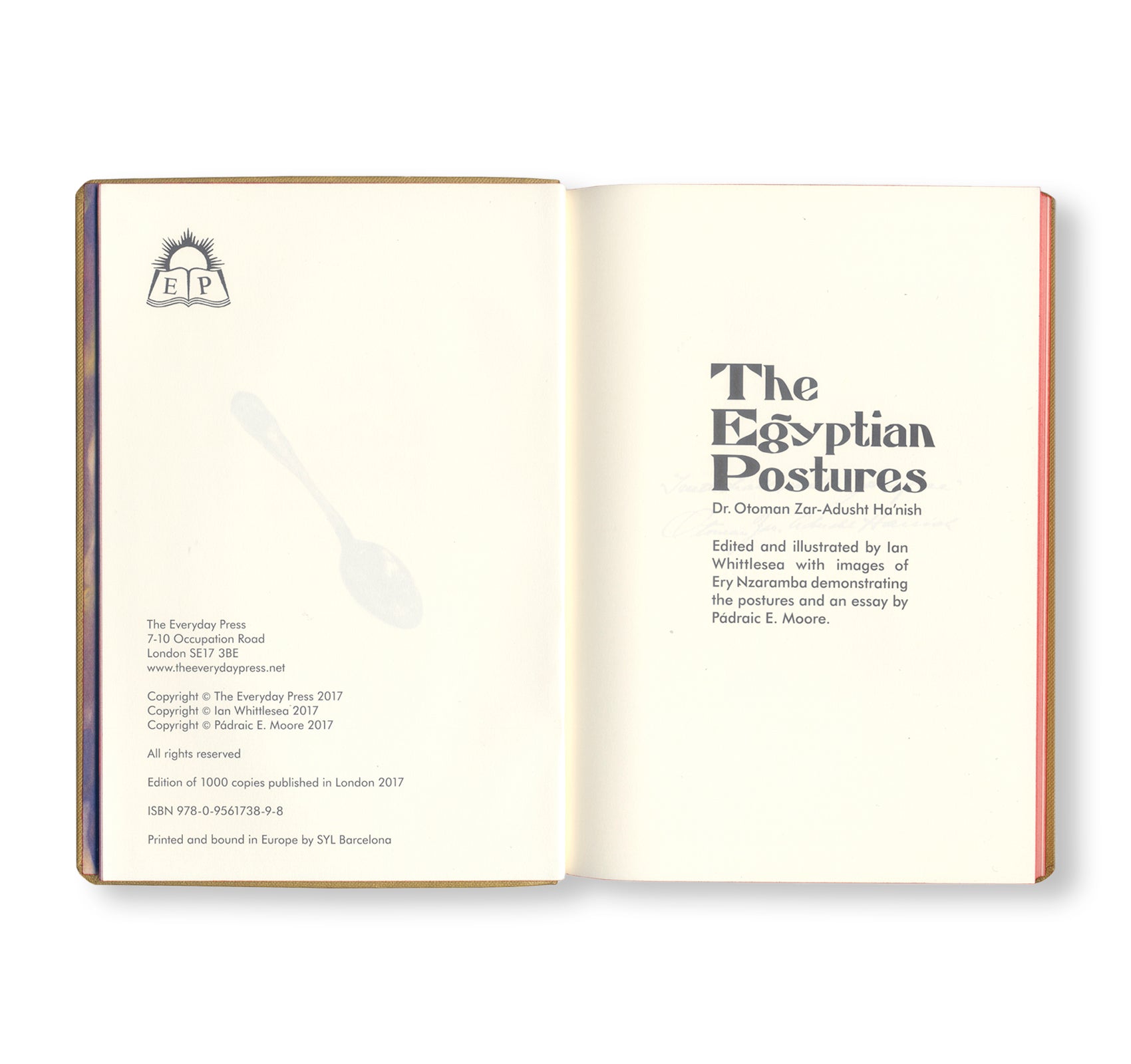 THE EGYPTIAN POSTURES by Ian Whittlesea