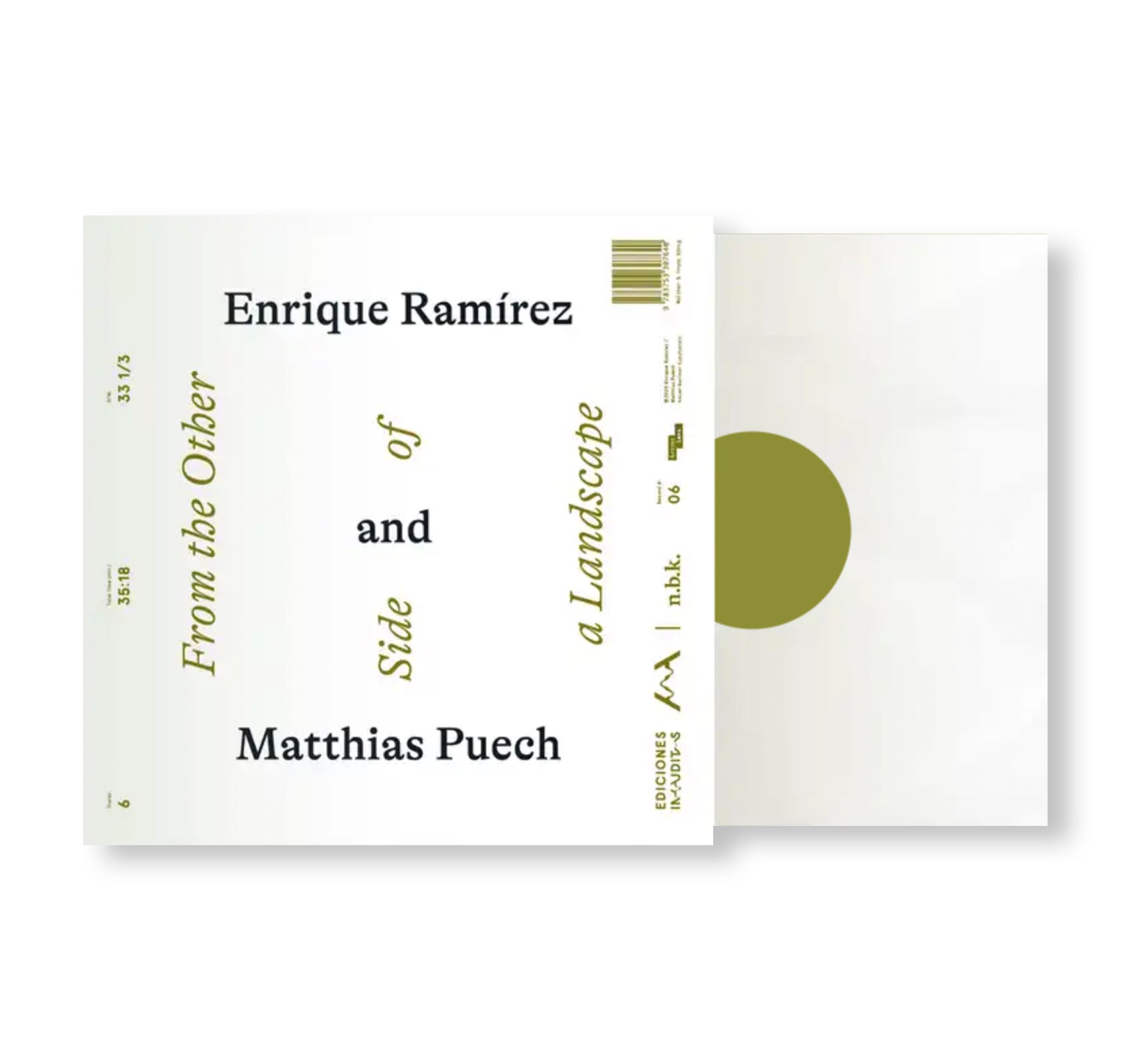 FROM THE OTHER SIDE OF A LANDSCAPE, 2024 by Enrique Ramirez, Matthias Puech