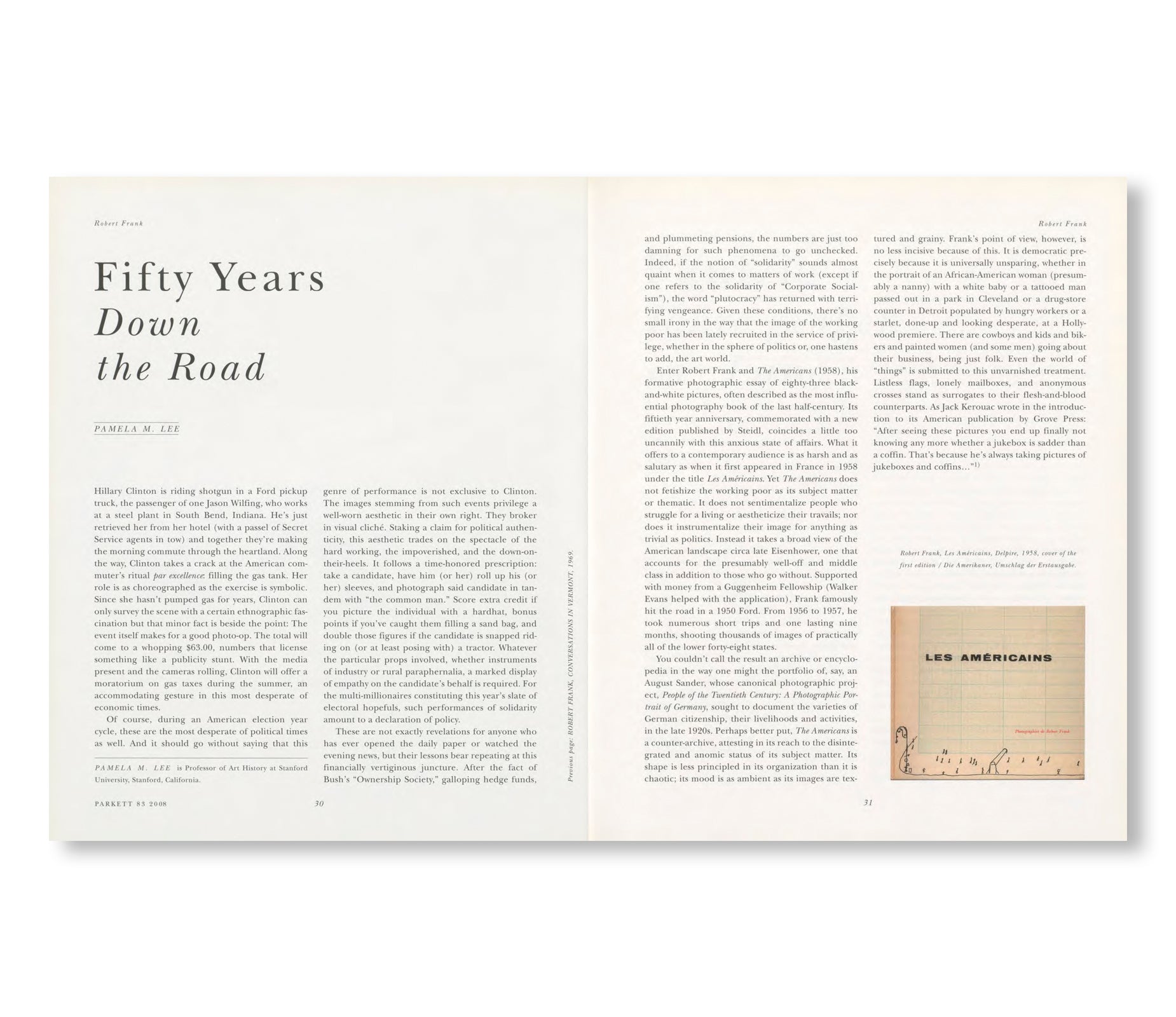 PARKETT NO. 83 ROBERT FRANK, WADE GUYTON, CHRISTOPHER WOOL