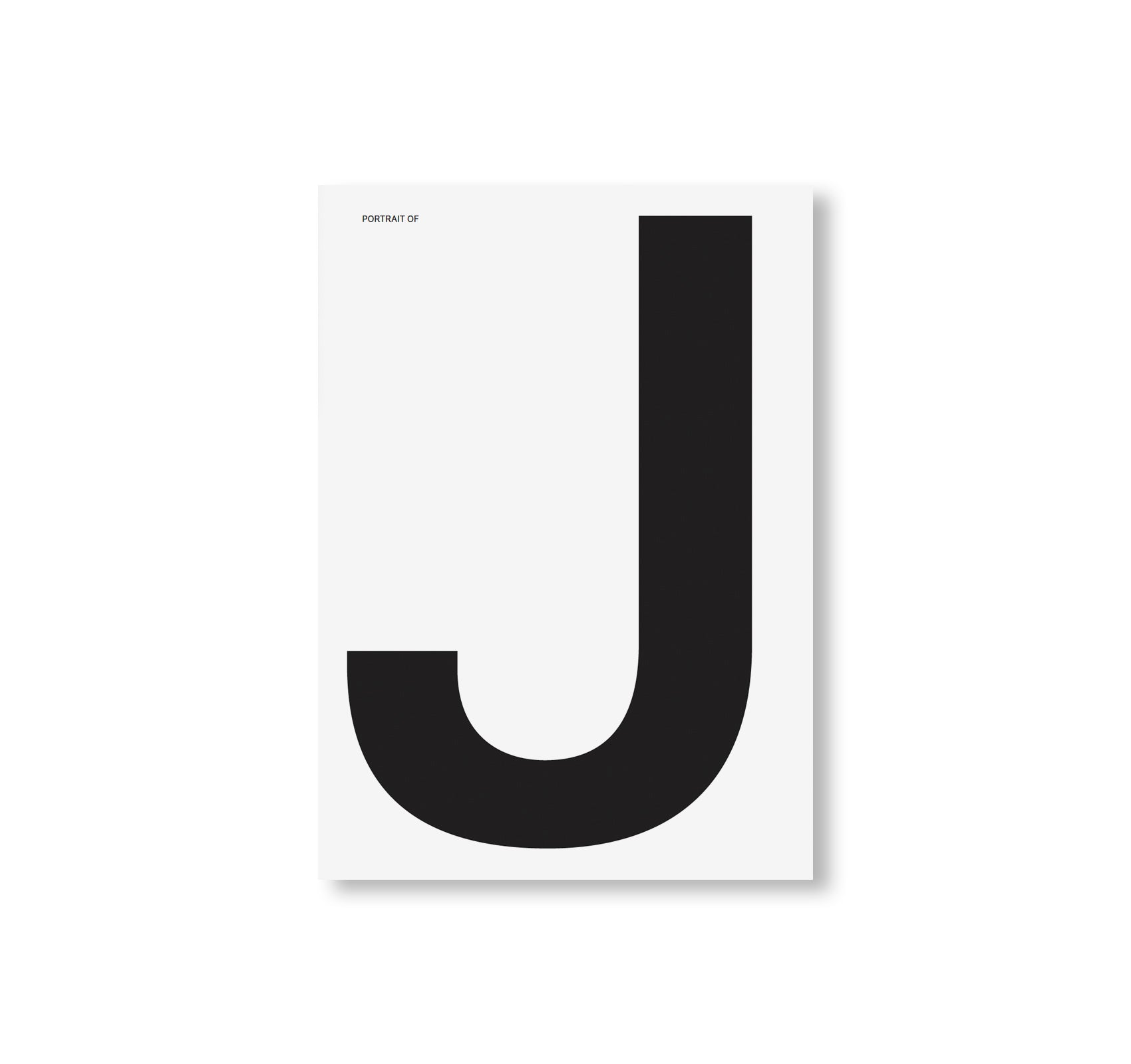 PORTRAIT OF J by Takashi Homma [SIGNED]