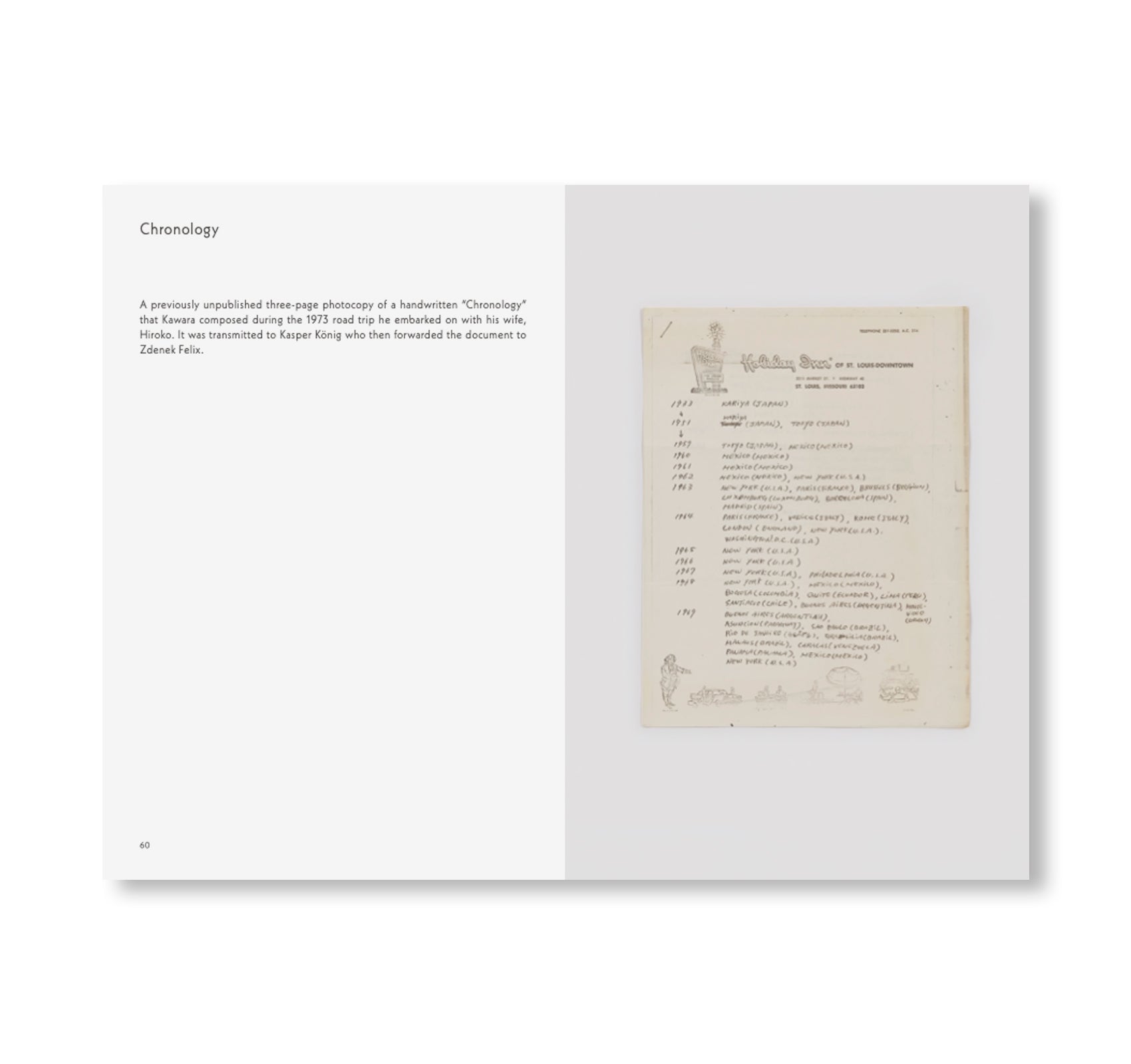 ON KAWARA I AM STILL ALIVE - CATALOGUE 252 by On Kawara