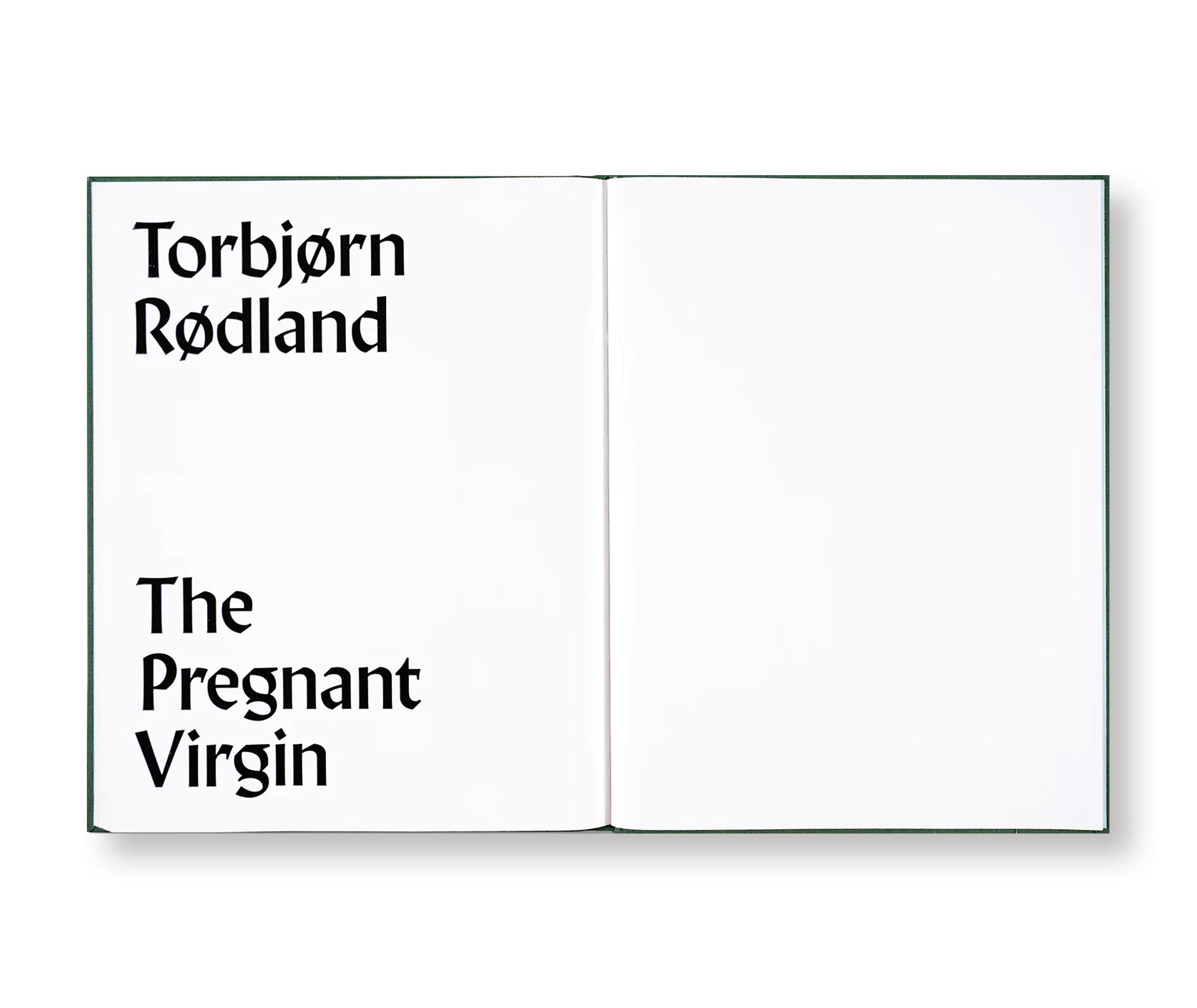 THE PREGNANT VIRGIN by Torbjørn Rødland [SIGNED]