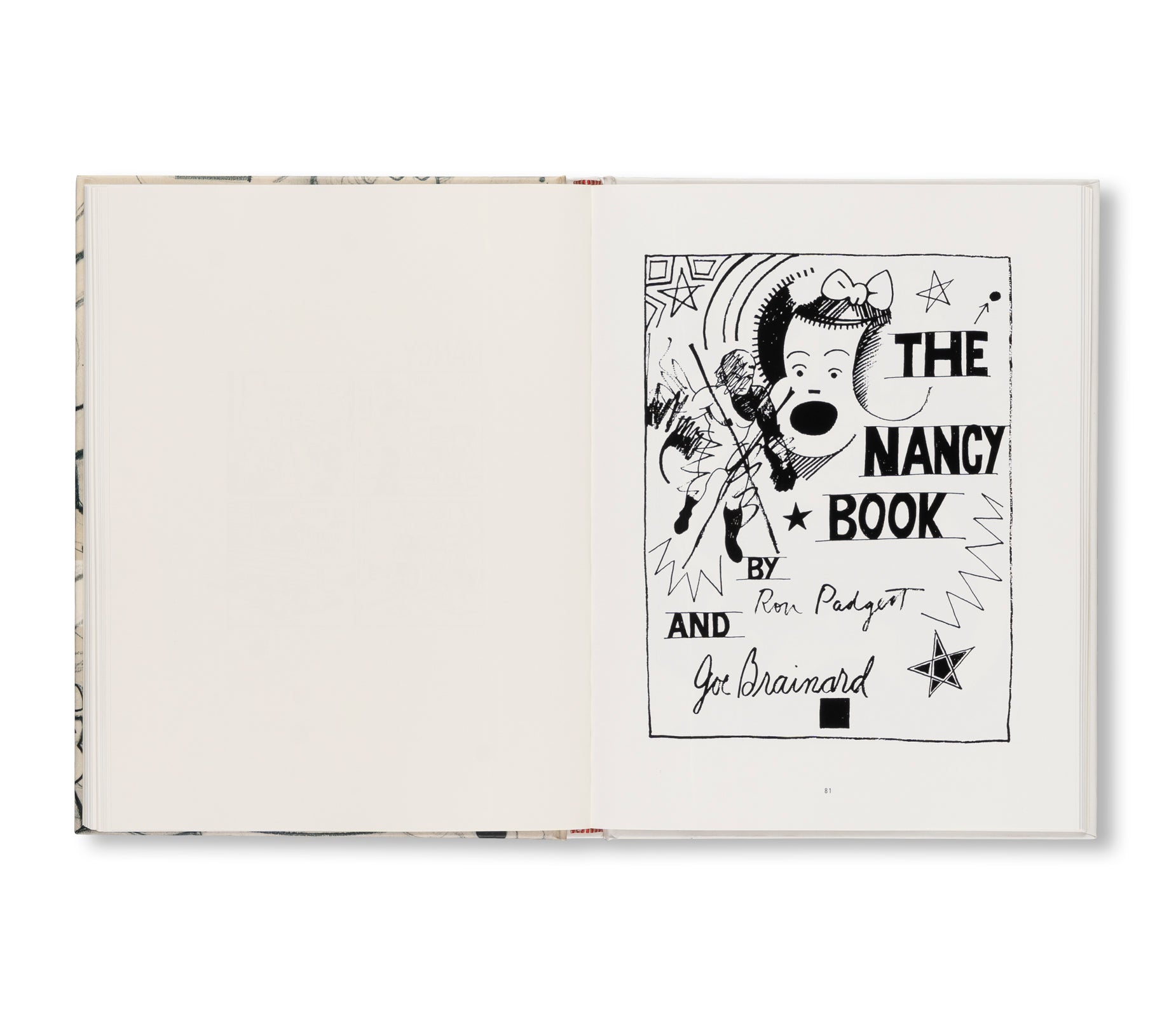 THE NANCY BOOK by Joe Brainard
