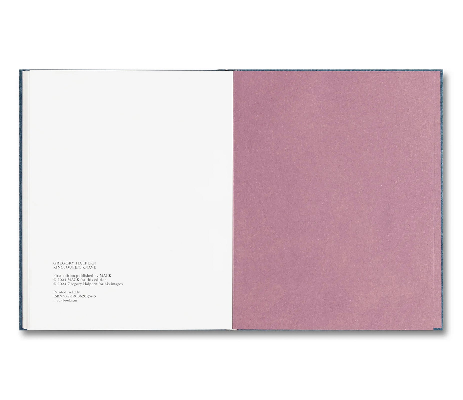 KING, QUEEN, KNAVE by Gregory Halpern [SIGNED]