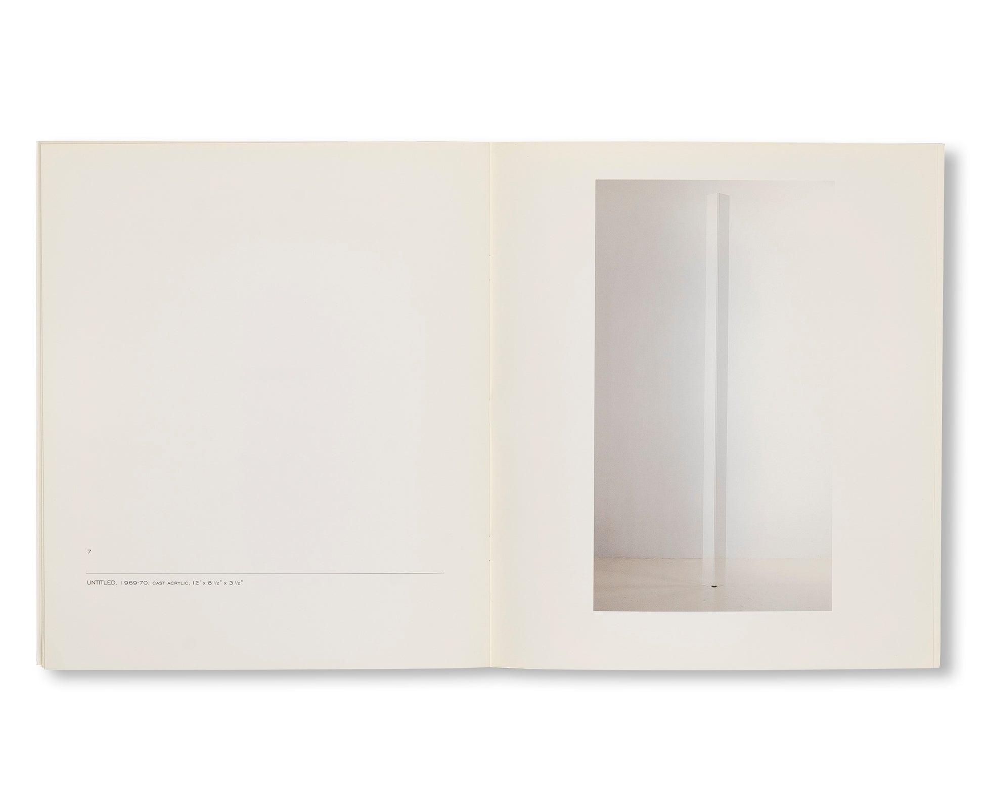 A SELECTION OF WORKS 1958 TO 1970 by Robert Irwin