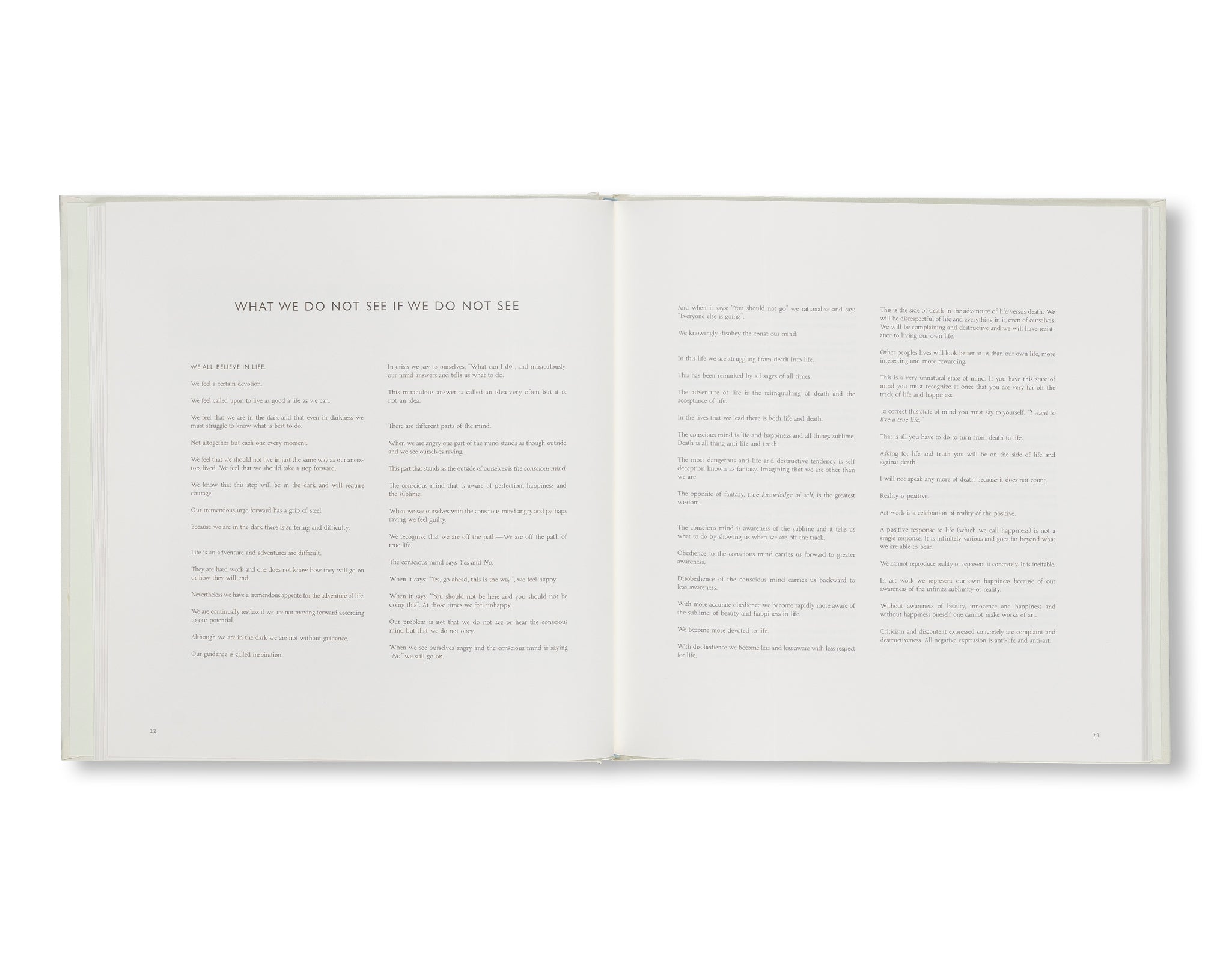 PAINTINGS AND WRITINGS by Agnes Martin