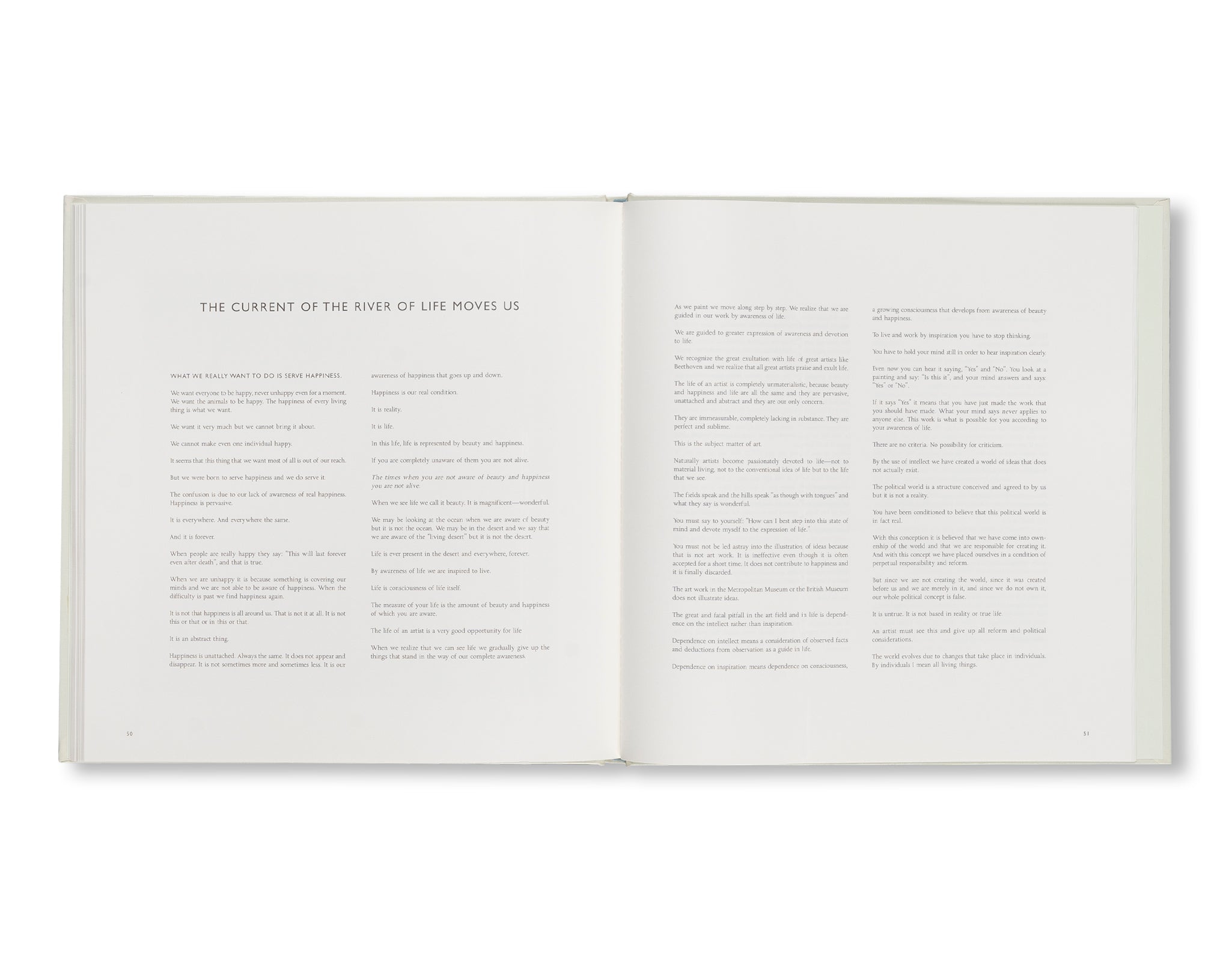 PAINTINGS AND WRITINGS by Agnes Martin